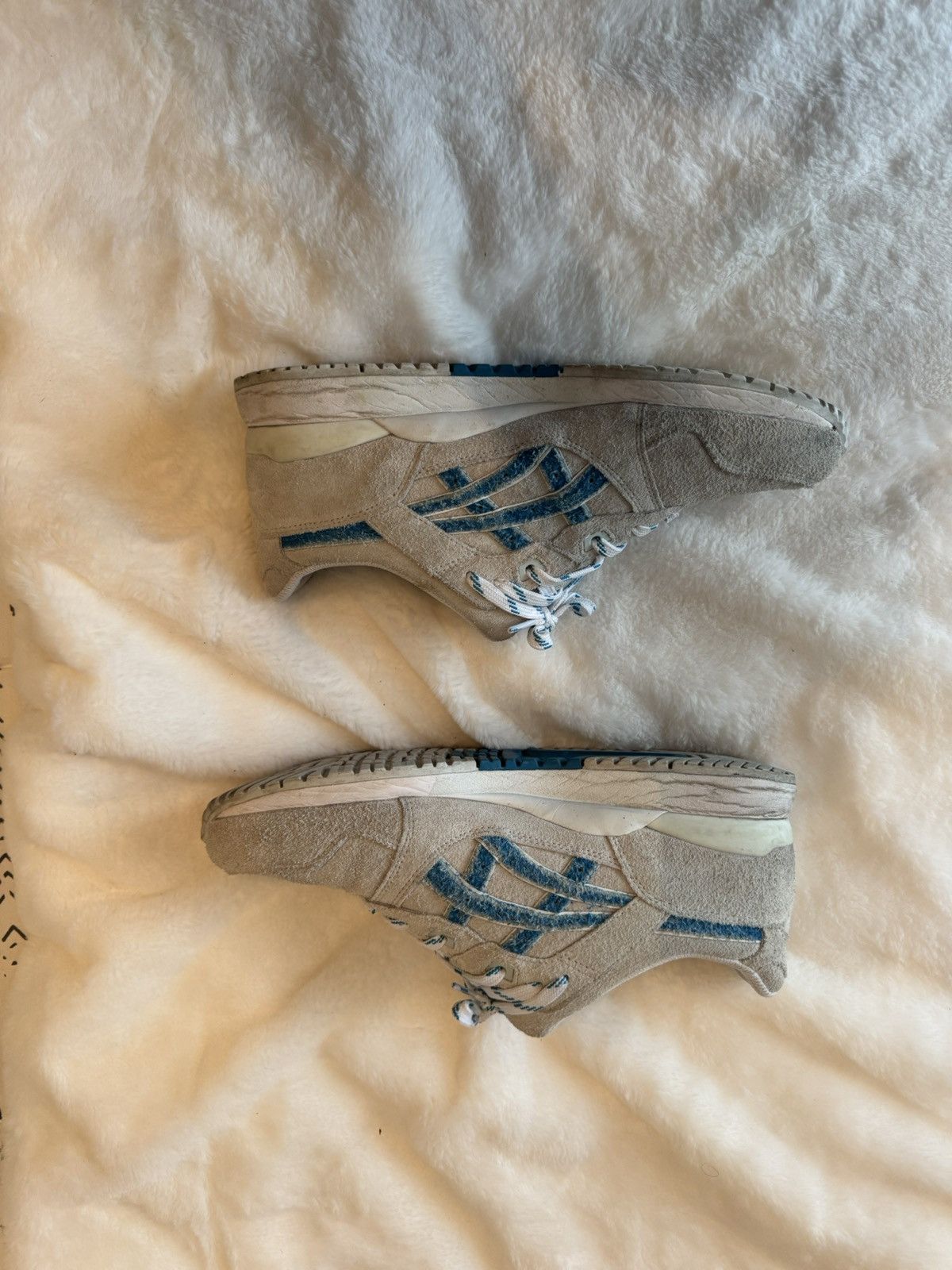 Asics × Ronnie Fieg KITH Ronnie FIEG ASICS GEL-Lyte III Super Blue Gray RARE Size US 9.5 / EU 42-43 - 5 Thumbnail