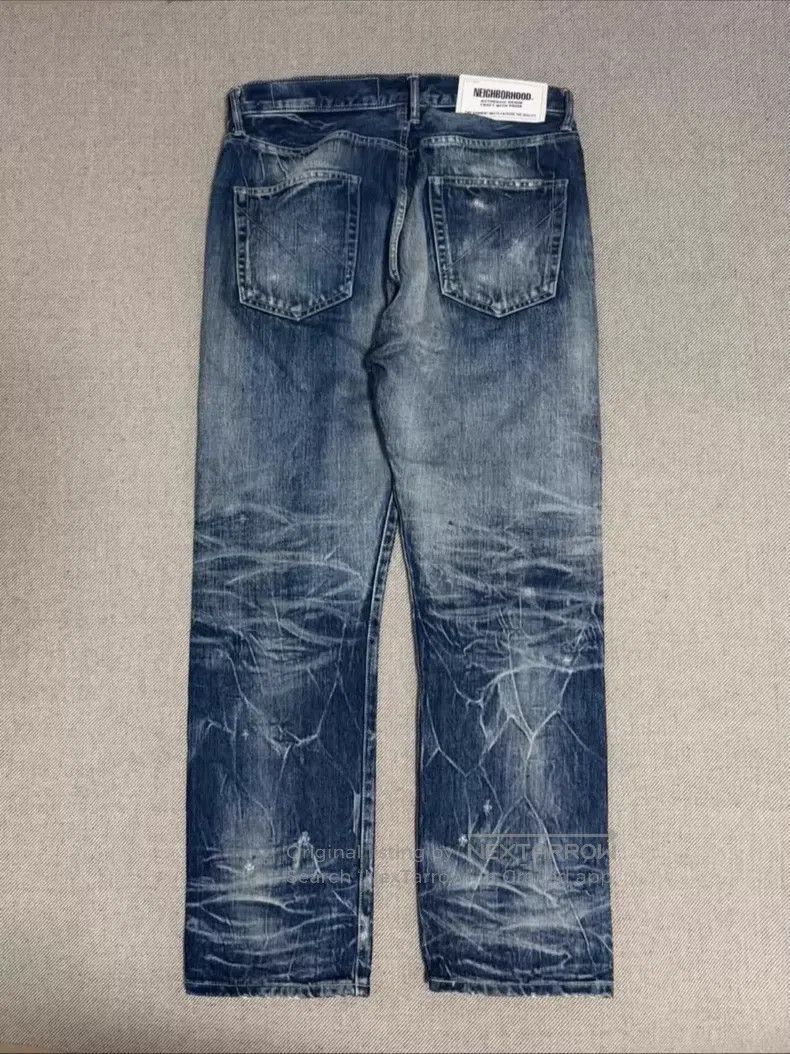 Neighborhood Neighborhood Size M Ripped and Aged Denim Jeans Size US 27 - 2 Thumbnail