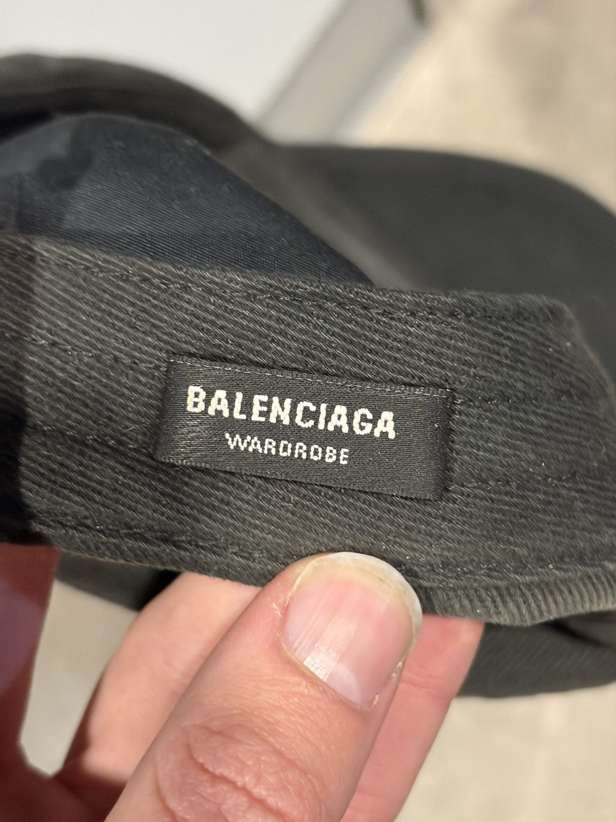 Balenciaga Balenciaga logo hat Size ONE SIZE - 4 Thumbnail