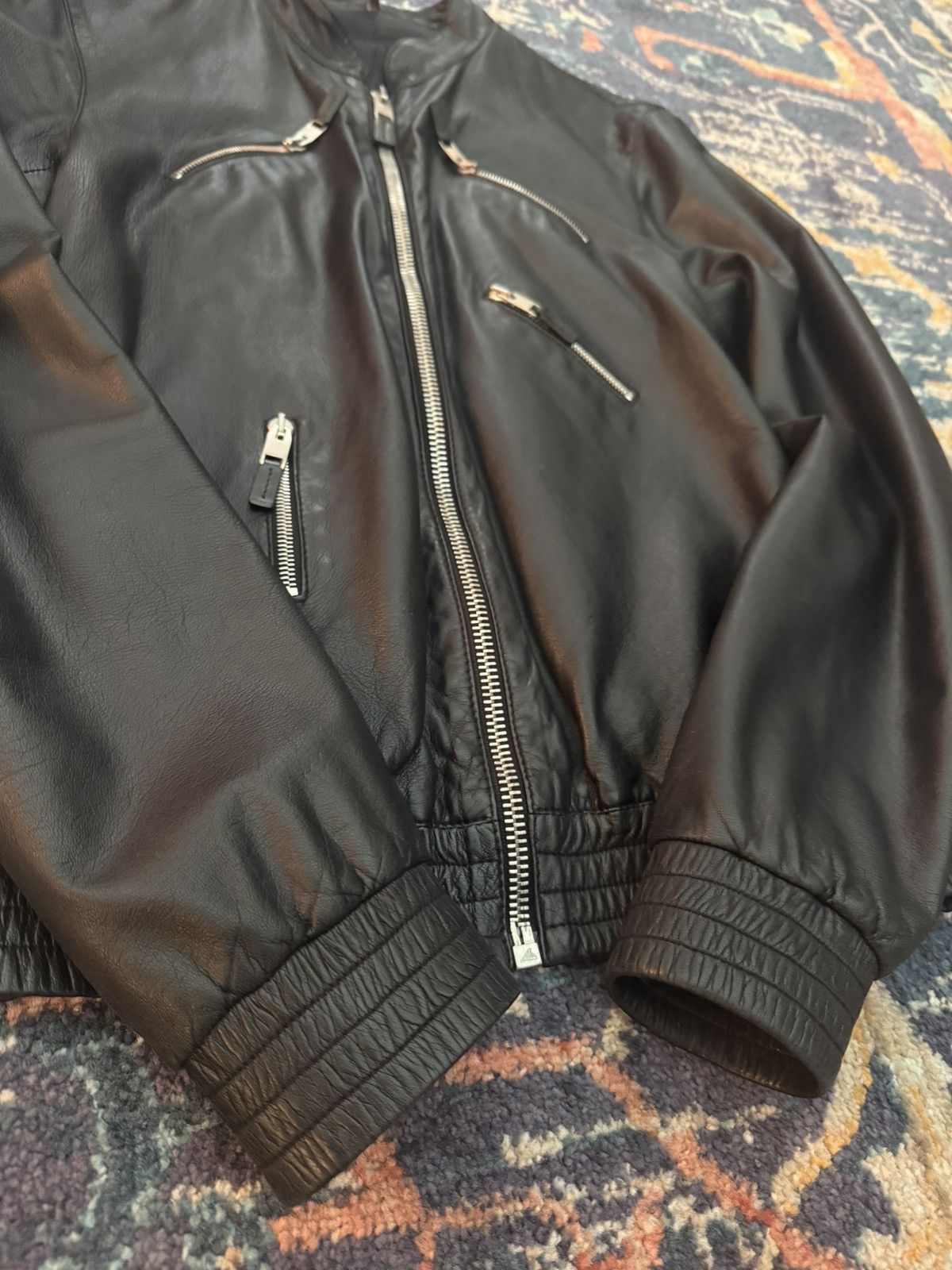 Hedi Slimane Dior Homme SS07 campaign leather jacket Size US S / EU 44-46 / 1 - 7 Thumbnail