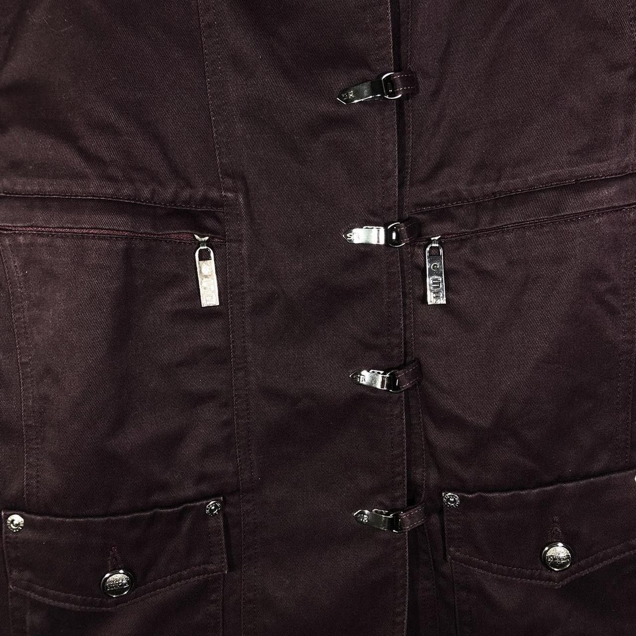 Sonia Rykiel Veston Violet Bordeaux Vintage 90’s Sonia Rykiel Paris Size M / US 6-8 / IT 42-44 - 6 Thumbnail