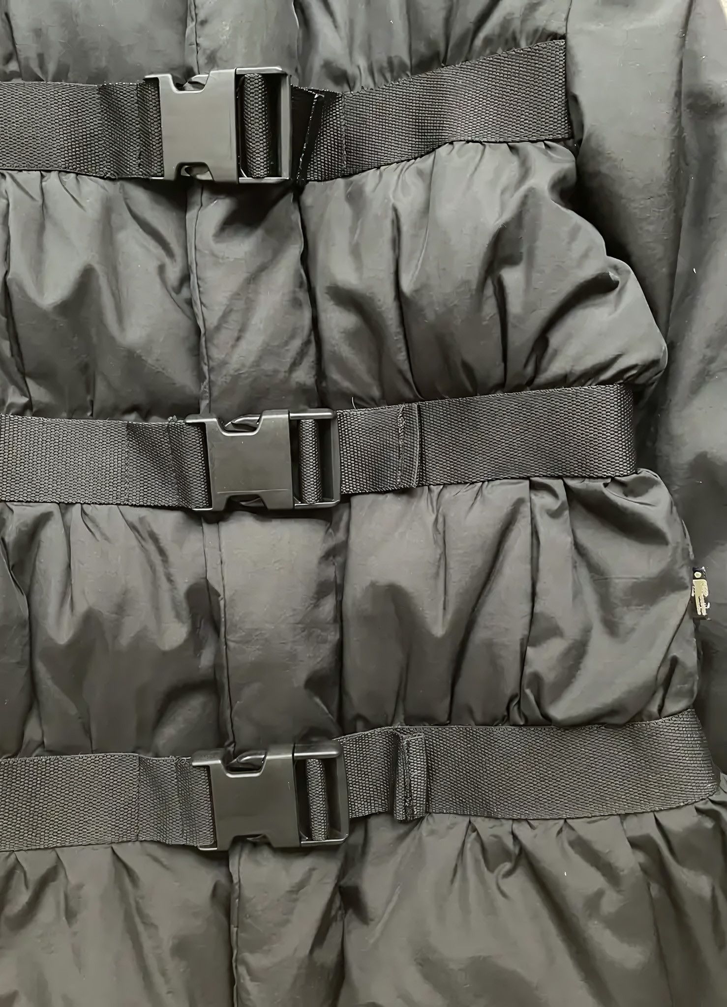 Jean Paul Gaultier A/W 2003 RUNWAY BONDAGE GOOSE DOWN PUFFER JACKET Size M / US 6-8 / IT 42-44 - 3 Thumbnail
