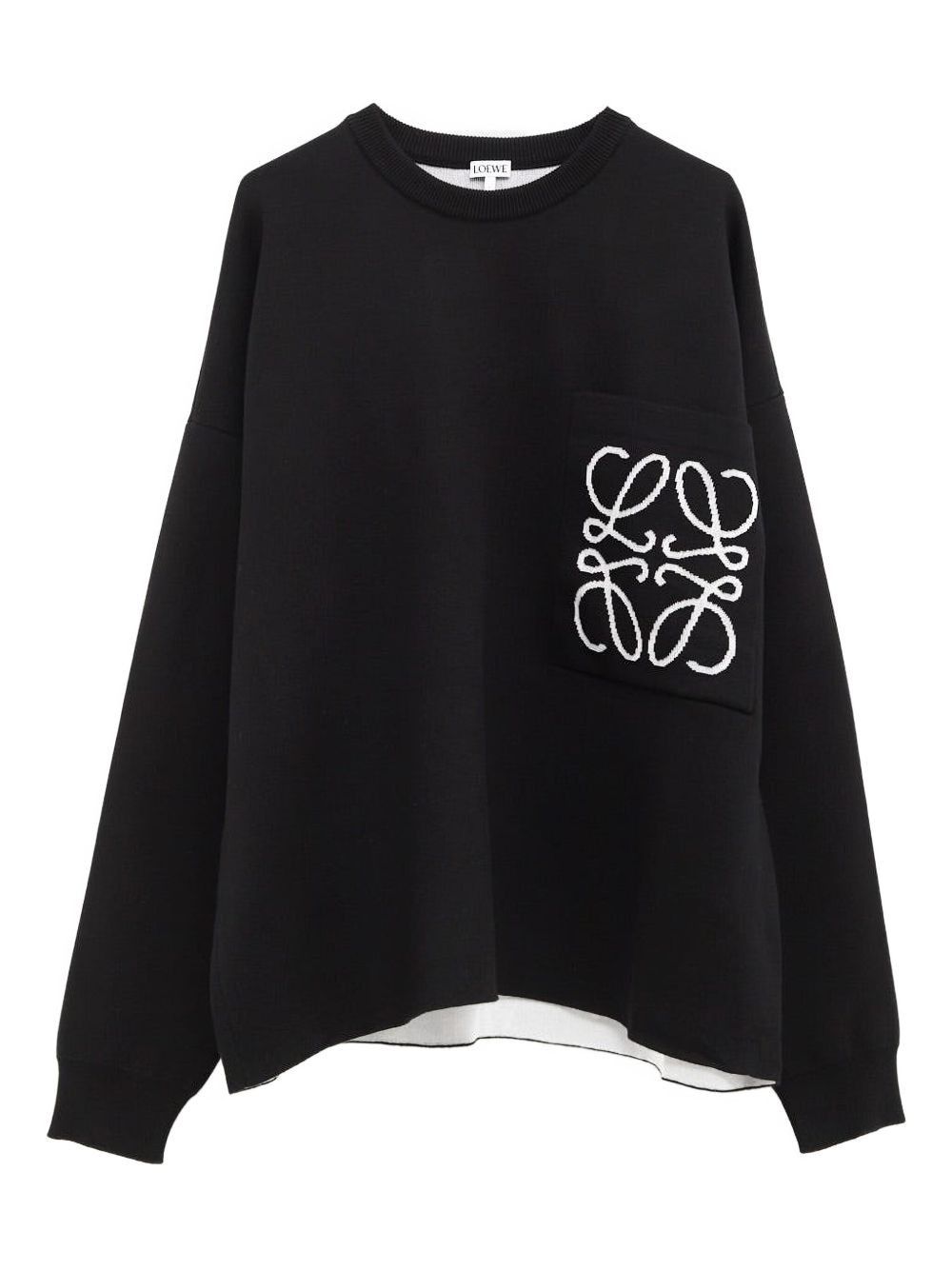 Loewe ANAGRAM COTTON SWEATER Size US M / EU 48-50 / 2 - 1 Thumbnail