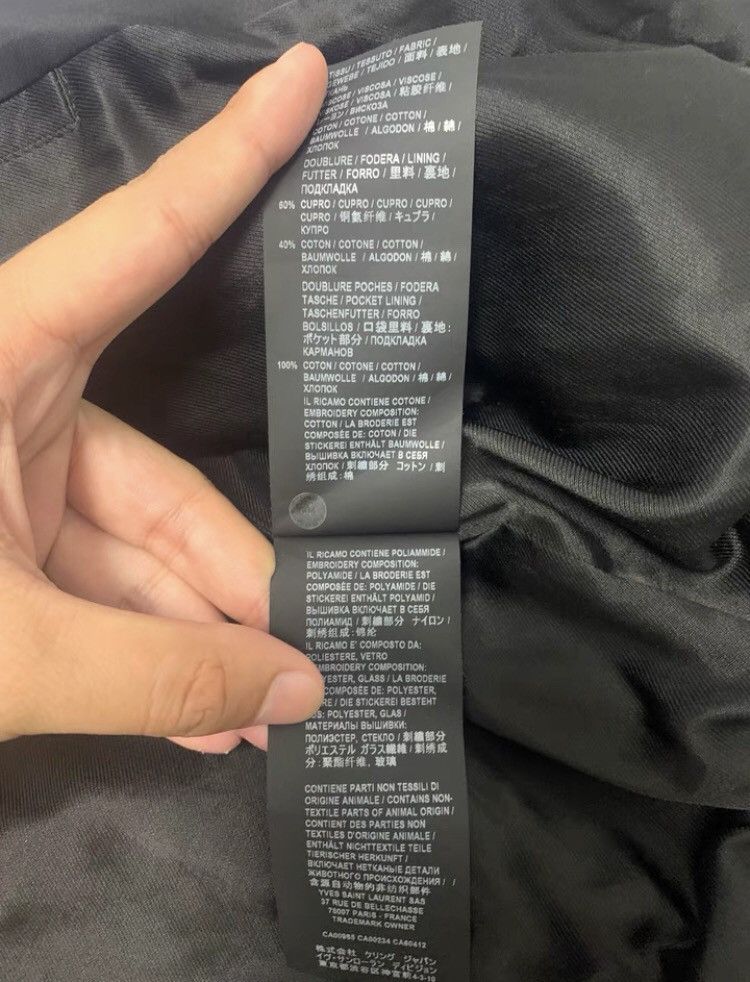 Saint Laurent Paris Saint Laurent slp court jacket Size US M / EU 48-50 / 2 - 6 Thumbnail