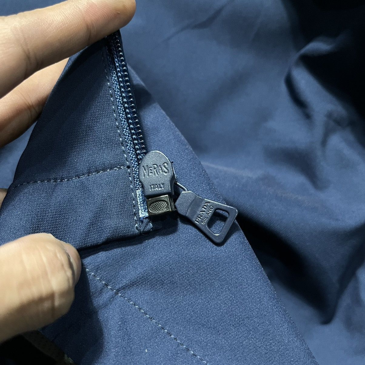 Prada Prada Sports Light Navy Jacket Size US S / EU 44-46 / 1 - 6 Thumbnail