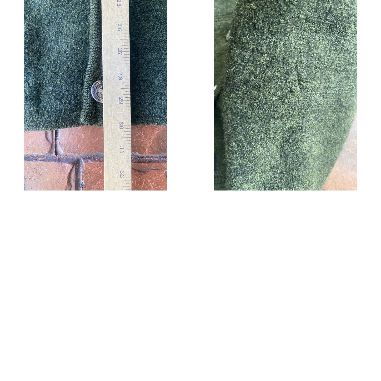 Vintage VINTAGE Geiger Cardigan Sweater Jacket Large Wool Forest Green Geiger Tyrol Austria 90s 80s Womens Knit Button Wool Size L / US 10 / IT 46 - 9 Thumbnail