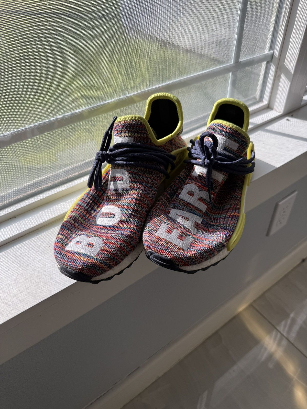 Adidas × Pharrell PW Human Racer NMD TR Size US 9 / EU 42 - 2 Thumbnail