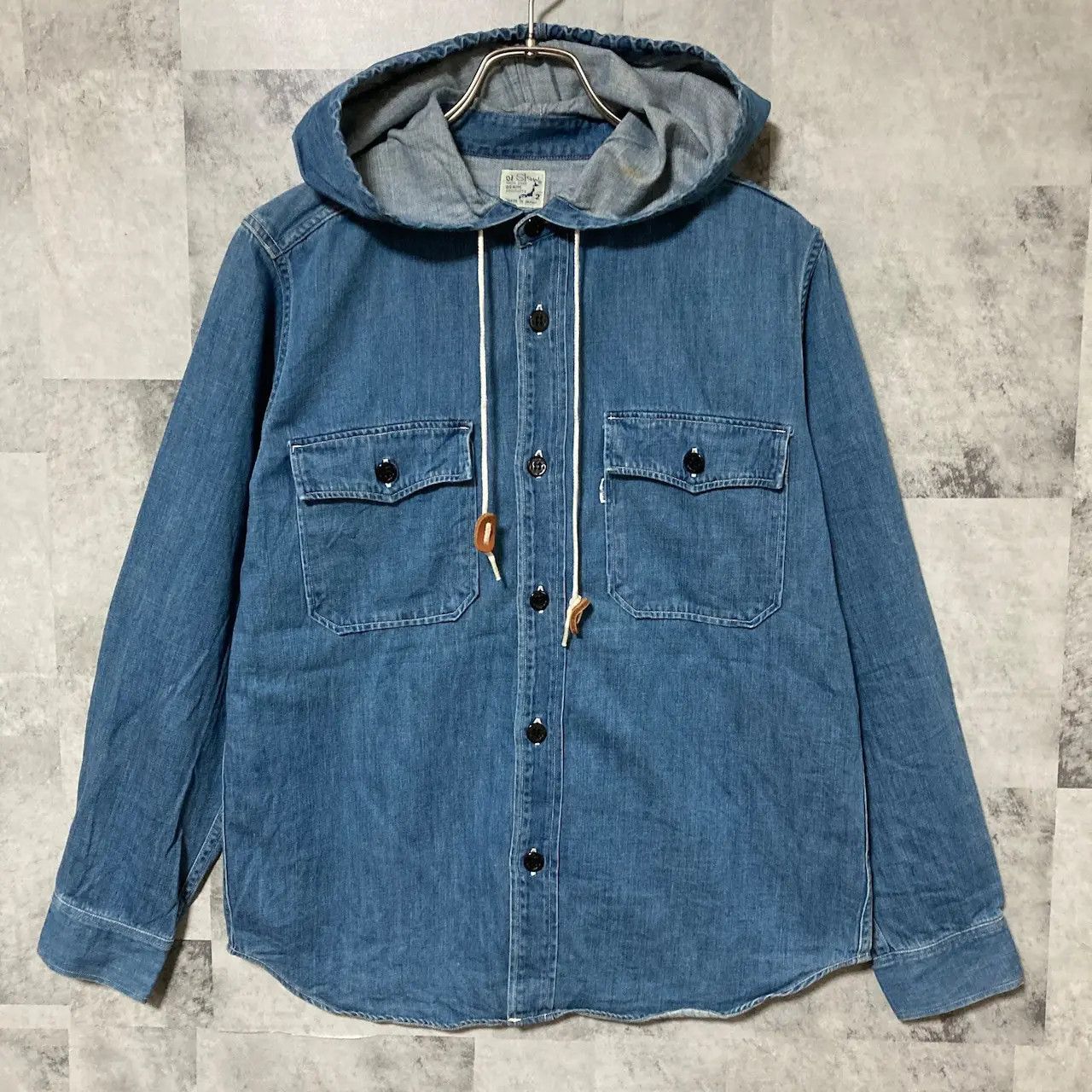 Orslow Chambray Denim Shirt