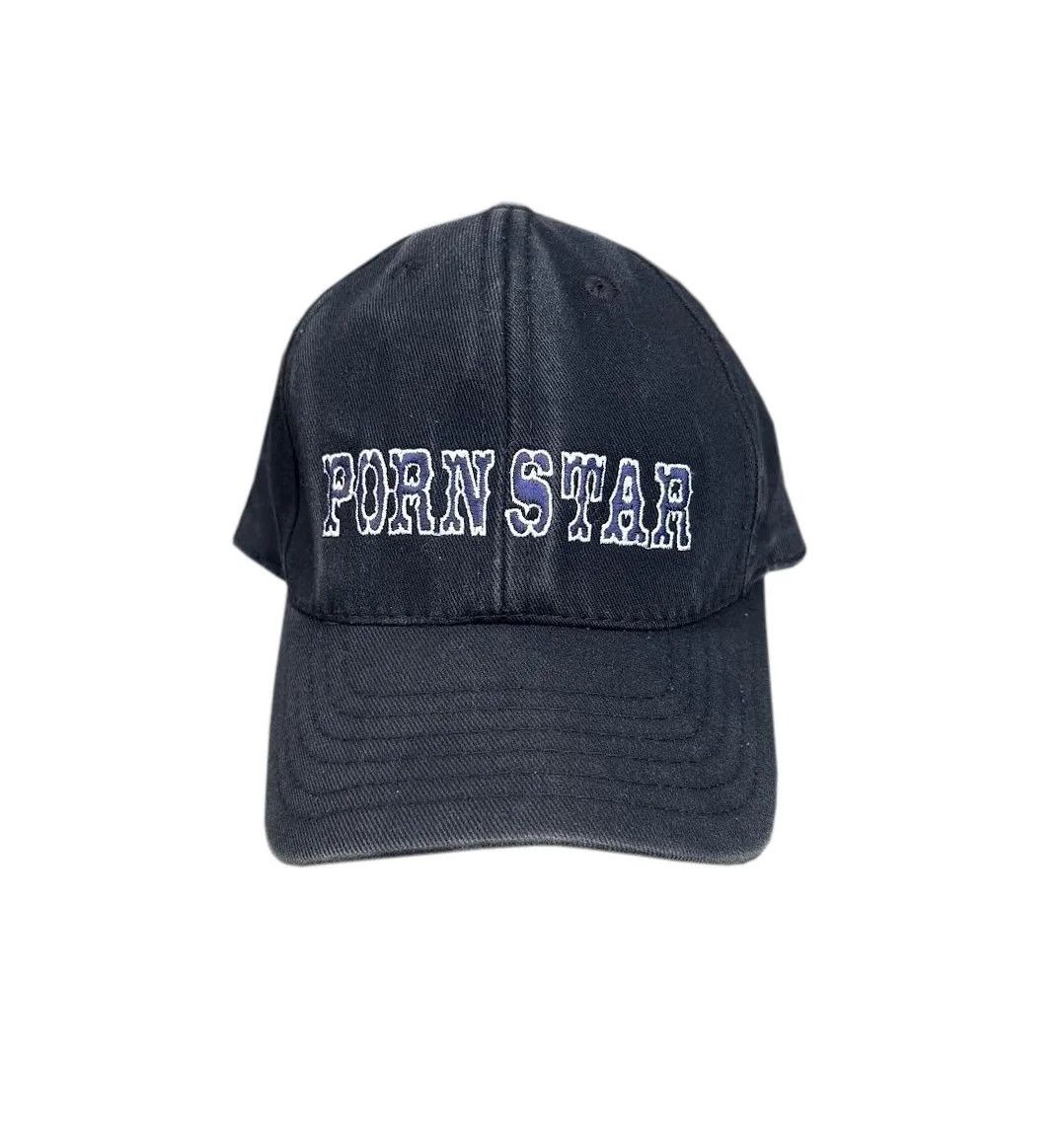 Vintage Vintage Porn Star Black / Purple Hat Size ONE SIZE - 1 Thumbnail