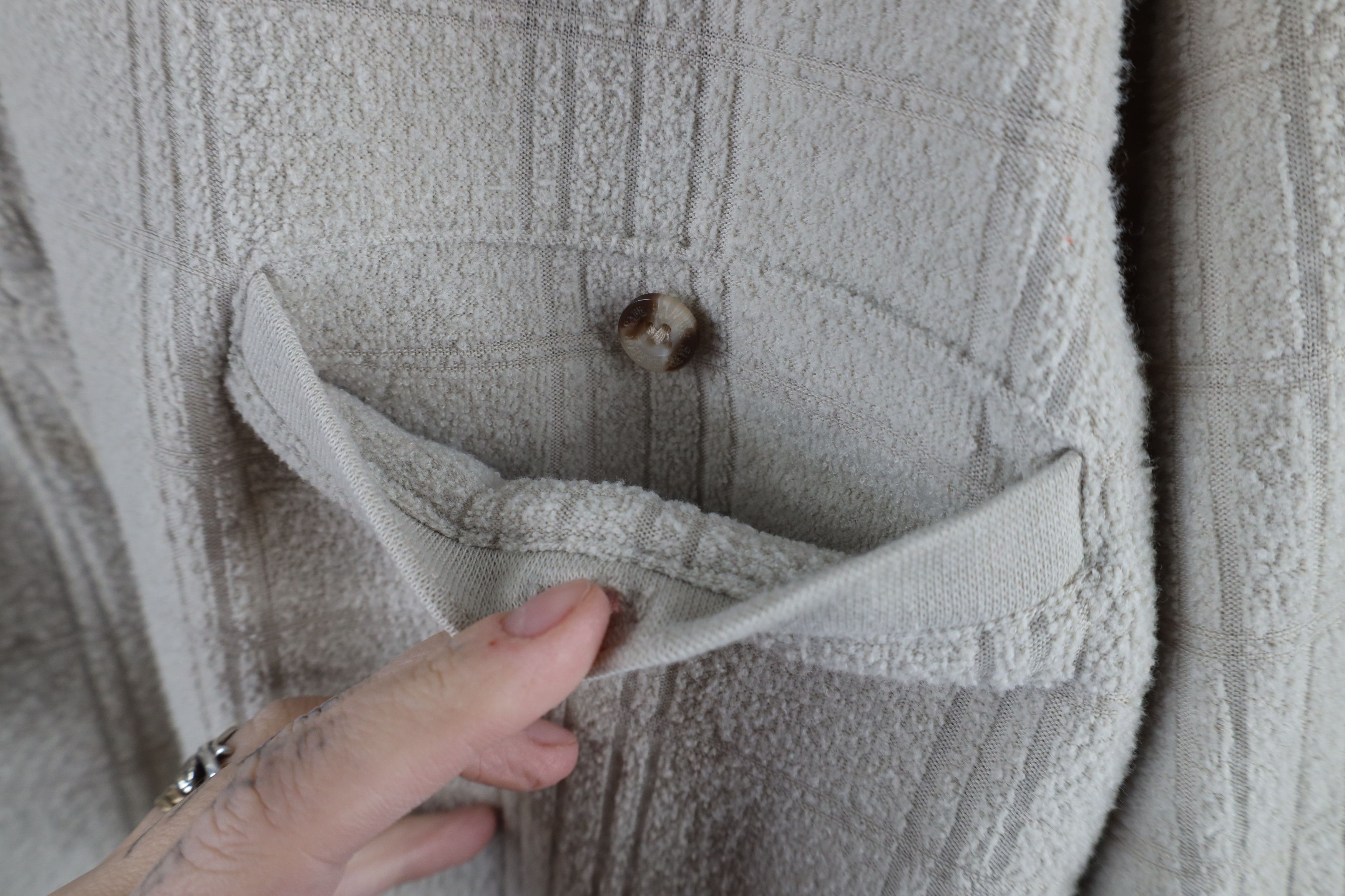 Vintage Vintage 90s Streetwear Fleece Collared Pullover Sweater Size US L / EU 52-54 / 3 - 5 Thumbnail