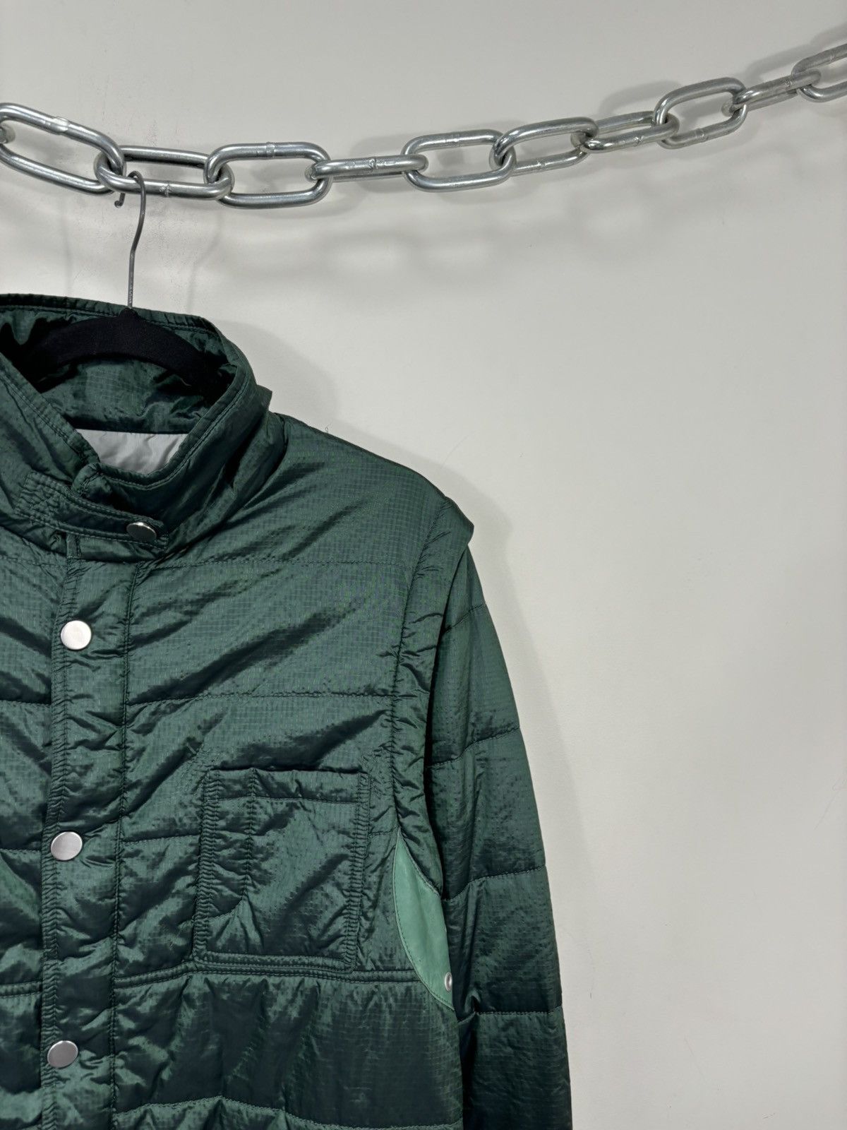 JET SET Jet Set 2 in 1 Zip Off Multipocket Green Outdoor Jacket Size US M / EU 48-50 / 2 - 6 Thumbnail