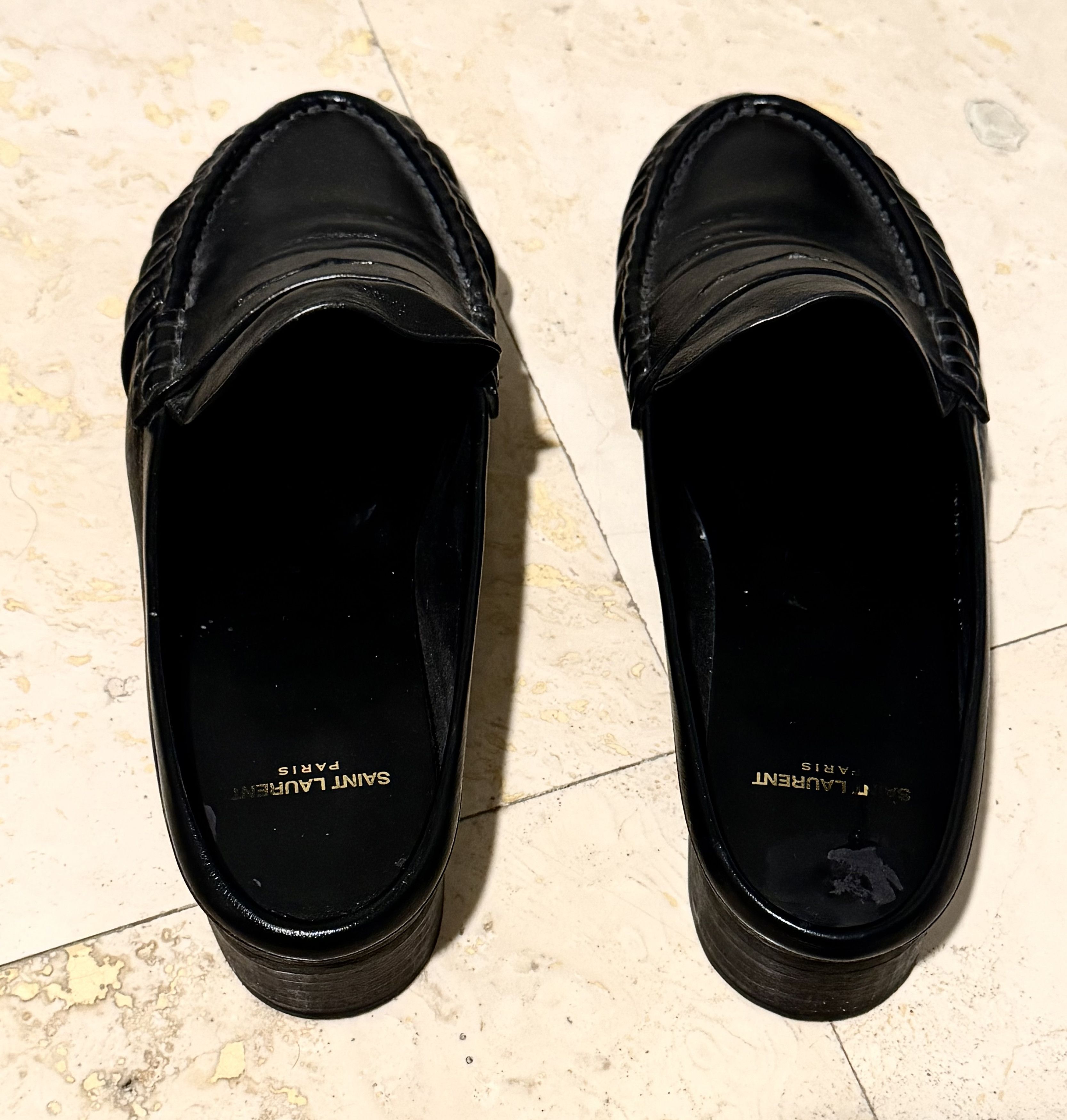 Saint Laurent Paris Lamb Skin Loafer Size US 13 / EU 46 - 5 Thumbnail