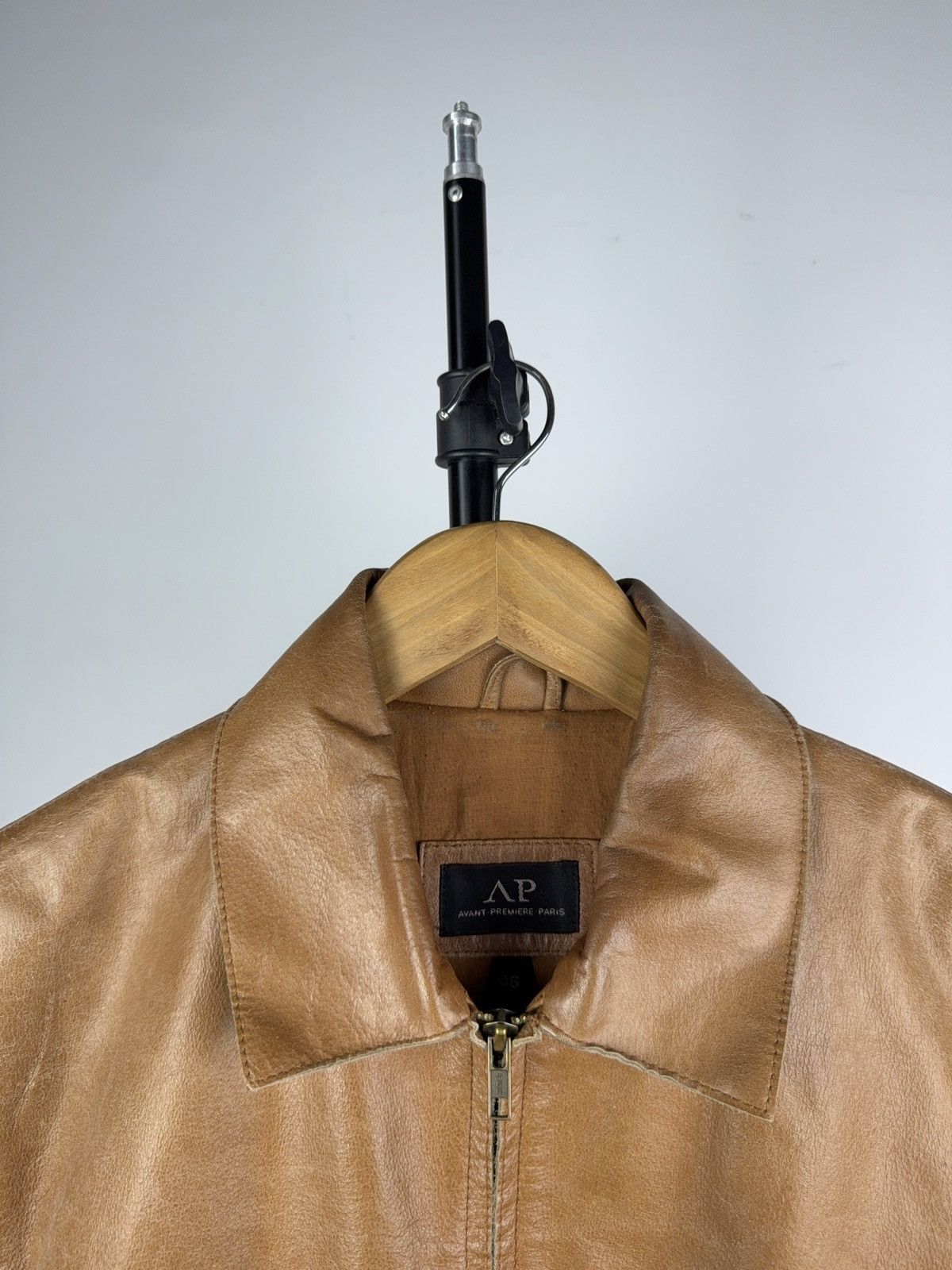 Vintage Vintage 90s Retro Avant Garde Leather Biker MOTO Y2K Jacket Size US S / EU 44-46 / 1 - 5 Thumbnail
