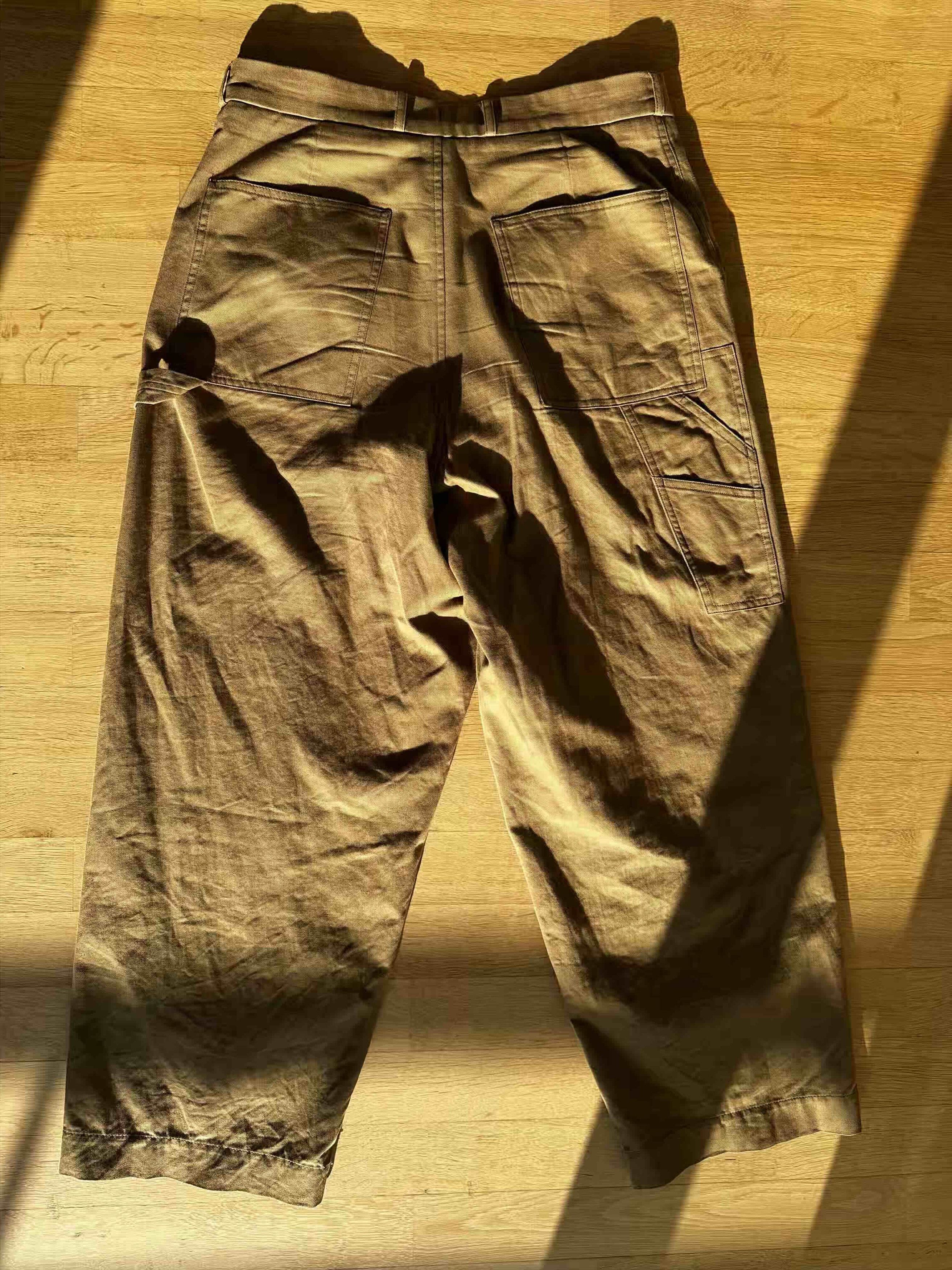 blurhms Cotton Serge Work Pants Size US 34 / EU 50 - 4 Thumbnail