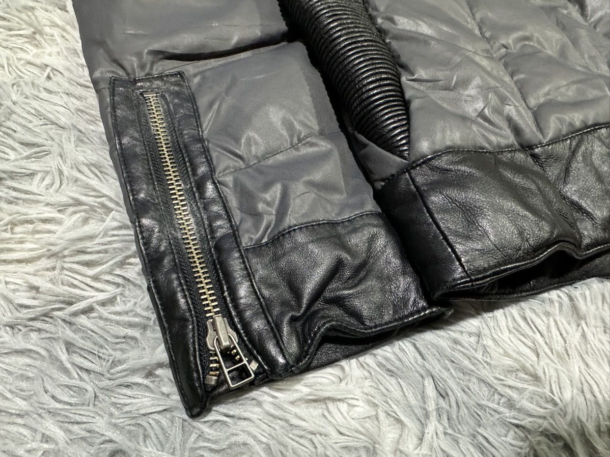 Le Grande Bleu (L.G.B.) 🔥Sick Y2K Maniac Works Puffer Leather Jacket Size US L / EU 52-54 / 3 - 10 Thumbnail