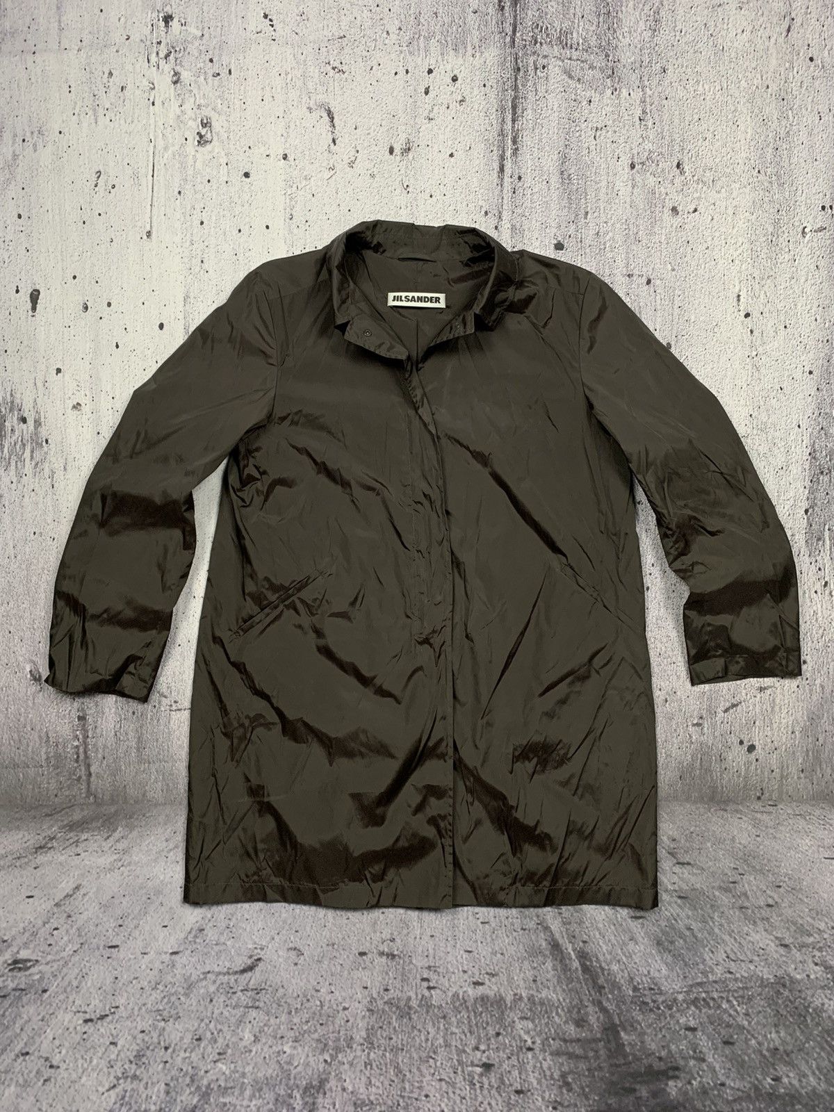 Designer × Japanese Brand × Jil Sander Jil Sander Jacket Nylon Vintage Luxury Style Old Money Size S / US 4 / IT 40 - 1 Thumbnail