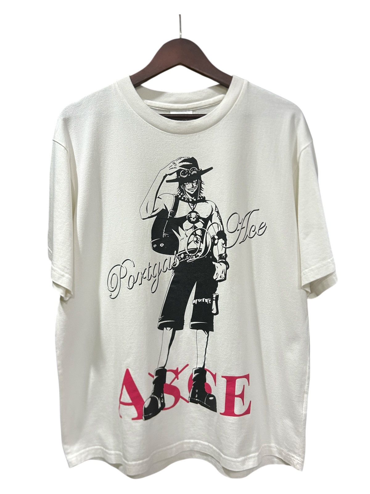 Anime One Piece Portgas D. Ace ASCE Anime Series Tee Size US L / EU 52-54 / 3 - 2 Thumbnail