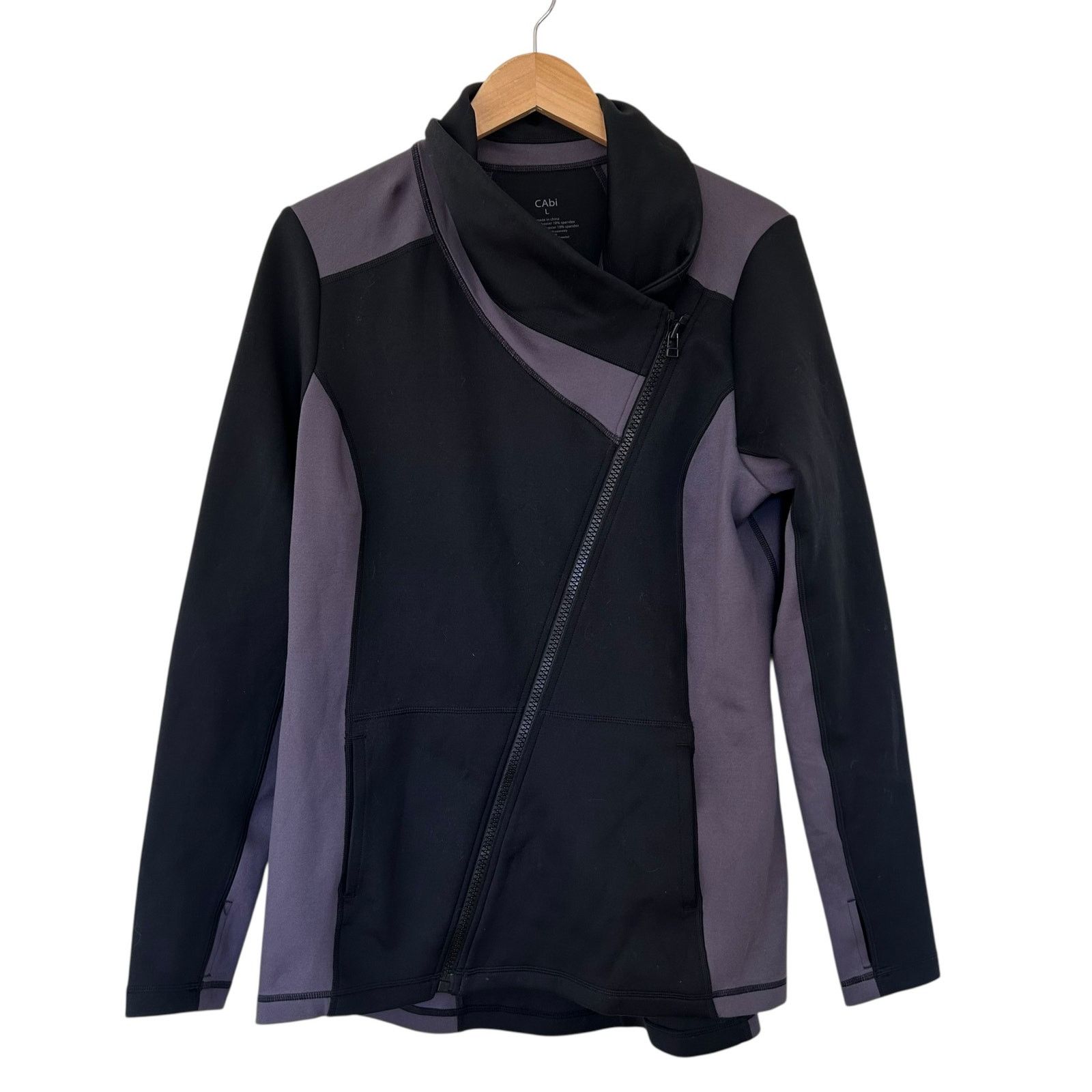 Other Cabi Black Gray Dash Jacket Sz L Size L / US 10 / IT 46 - 1 Thumbnail
