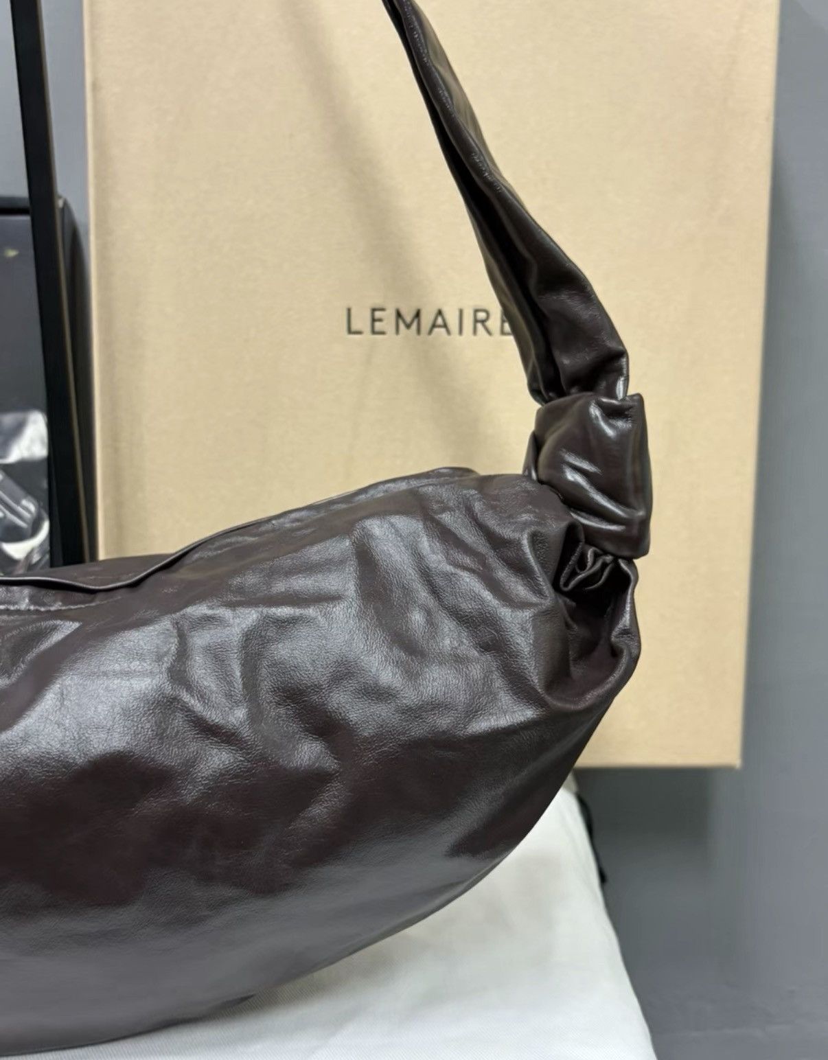 Lemaire Lemaire Medium Croissant Bag K34 Size ONE SIZE - 6 Thumbnail