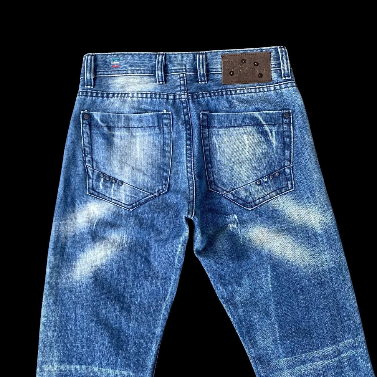 Diesel DIESEL THANAZ 008TS WASH DISTRESSED DENIM ITALY Size US 29 - 9 Thumbnail