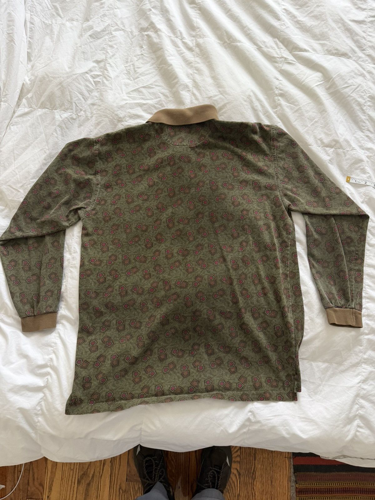 Christian Dior Monsieur Christian Dior LS Paisley Polo Size US L / EU 52-54 / 3 - 2 Thumbnail