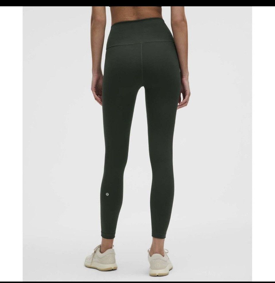 Lululemon Lululemon Wunder Train Tight 28"Rainforest Green 6 NWT Size 28" / US 6 / IT 42 - 4 Thumbnail