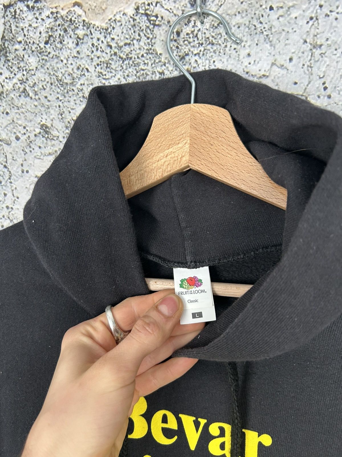 Vintage Vintage Bevar Christiania Hoodie Streetwear Skate Boxy Fit Size US L / EU 52-54 / 3 - 5 Thumbnail