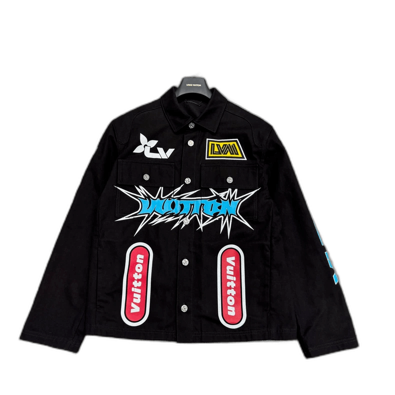 Louis Vuitton louis vuitton graffiti denim jacket Size US L / EU 52-54 / 3 - 1 Thumbnail