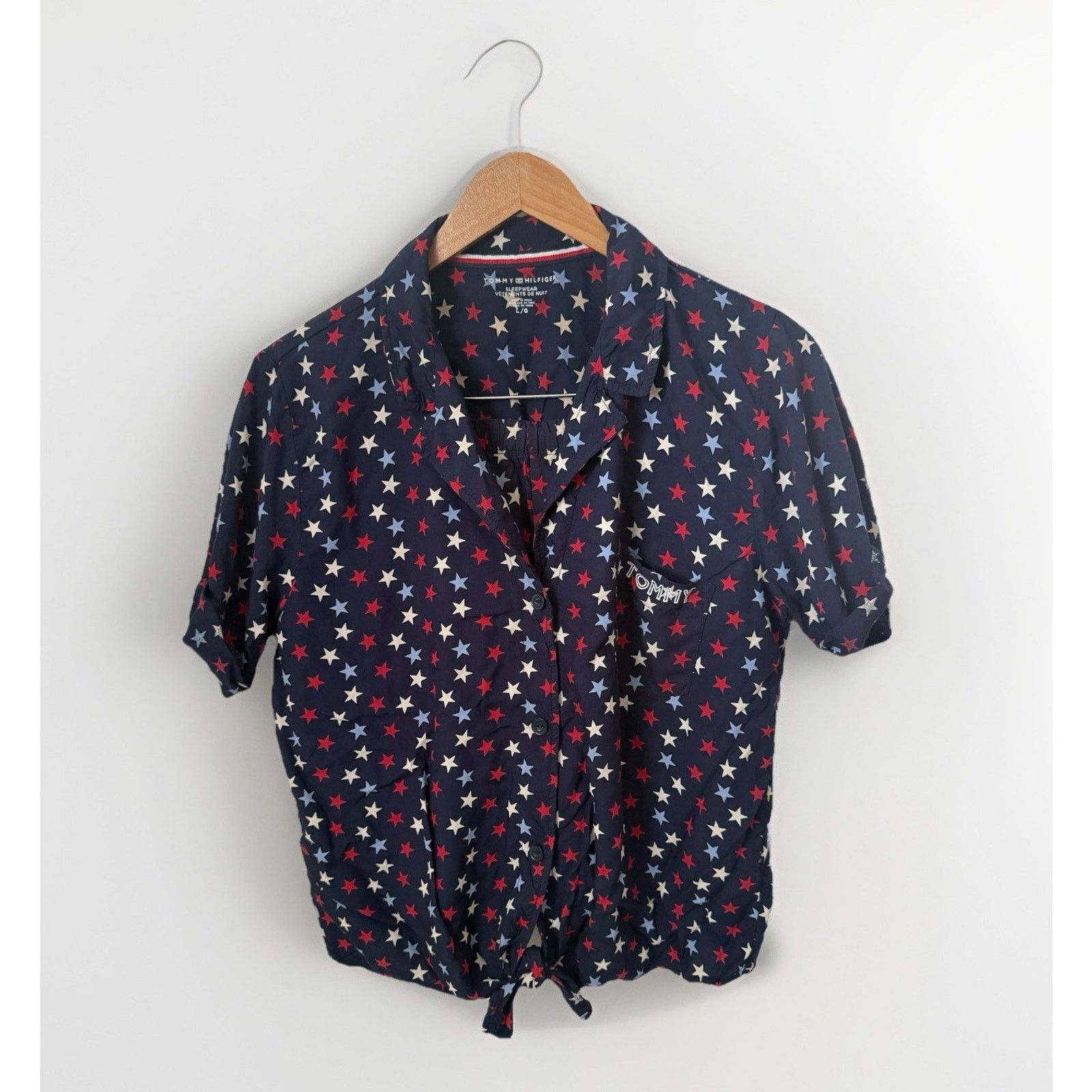 Tommy Hilfiger Tommy Hilfiger USA Star American Patriotic Shorts Pajamas Size ONE SIZE - 1 Thumbnail