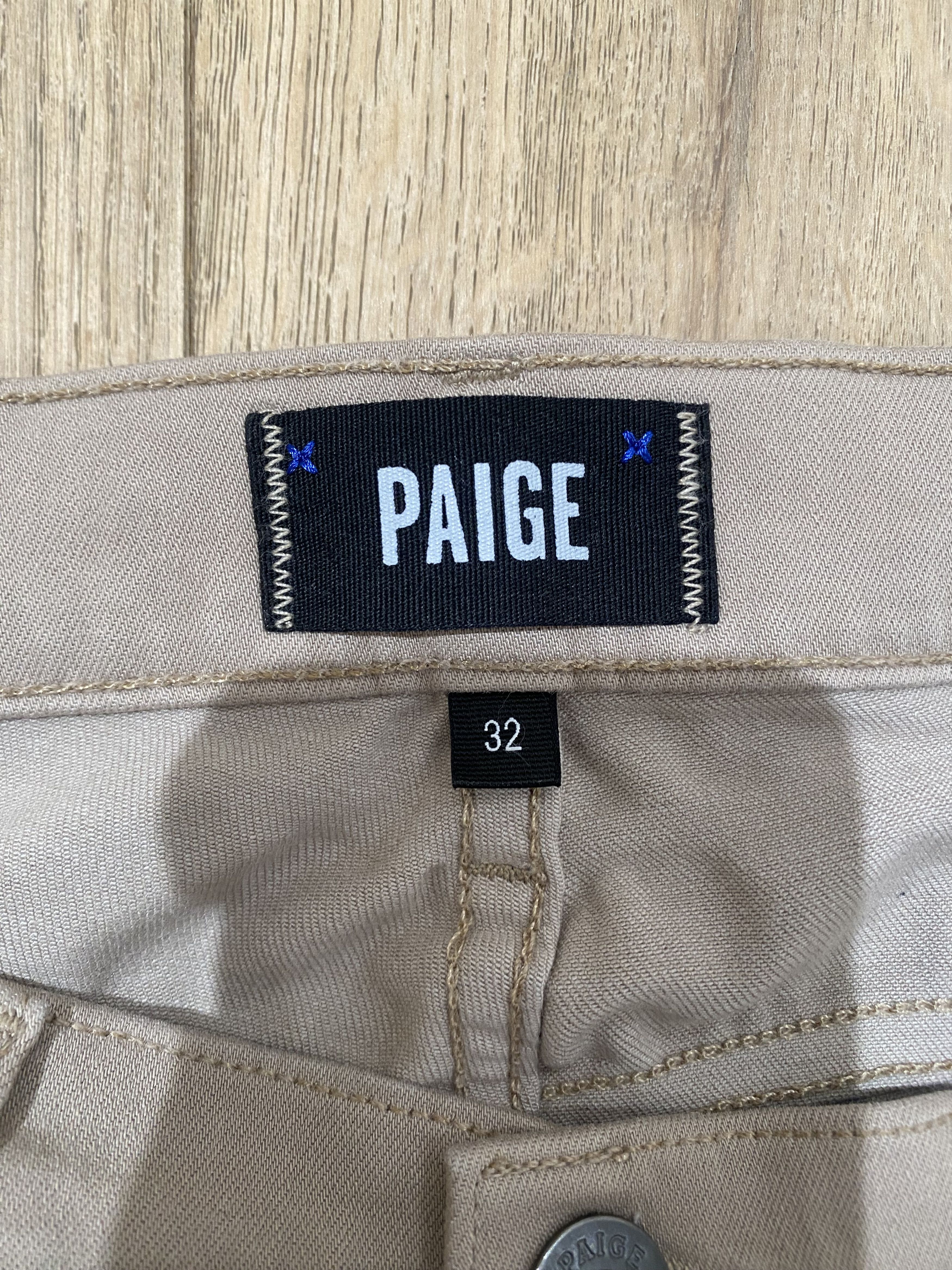 Paige Transcend Lennox 32” Slim Jean ‘Toasted Almond’ Size US 32 / EU 48 - 6 Thumbnail