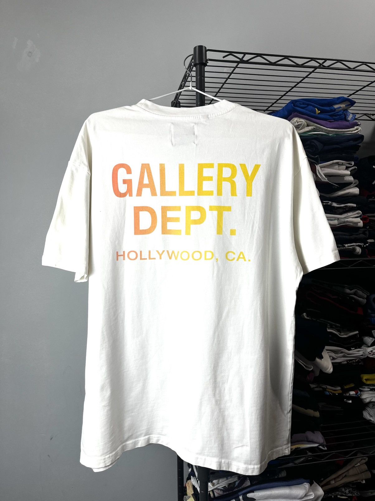 Gallery Dept. Gallery Dept Gradient Graphic Print T Shirt Size US L / EU 52-54 / 3 - 1 Thumbnail