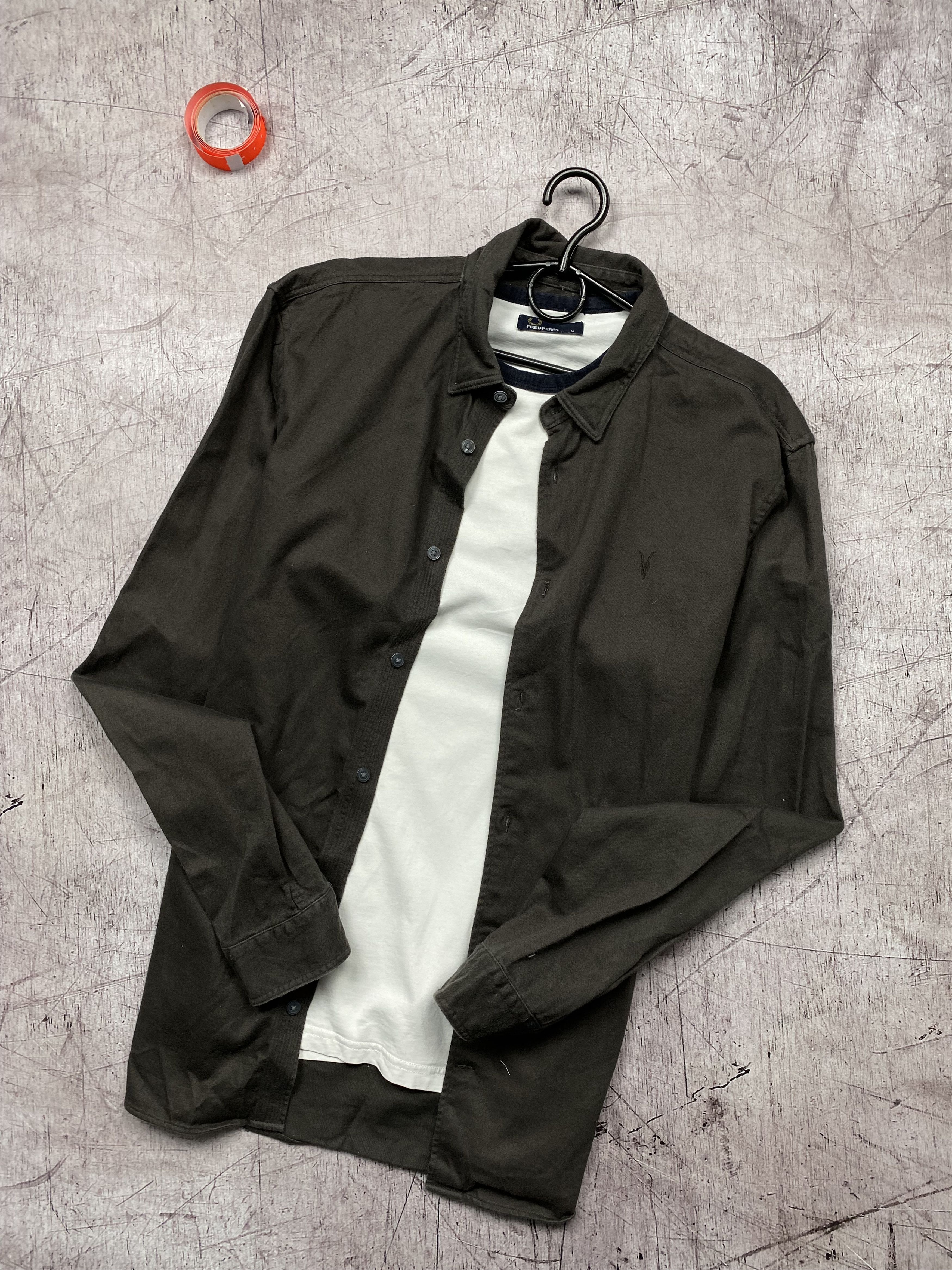 Allsaints × Flannel Allsaints Vintage Mens Banner Flannel Long Sleeve Shirt Size US M / EU 48-50 / 2 - 1 Thumbnail