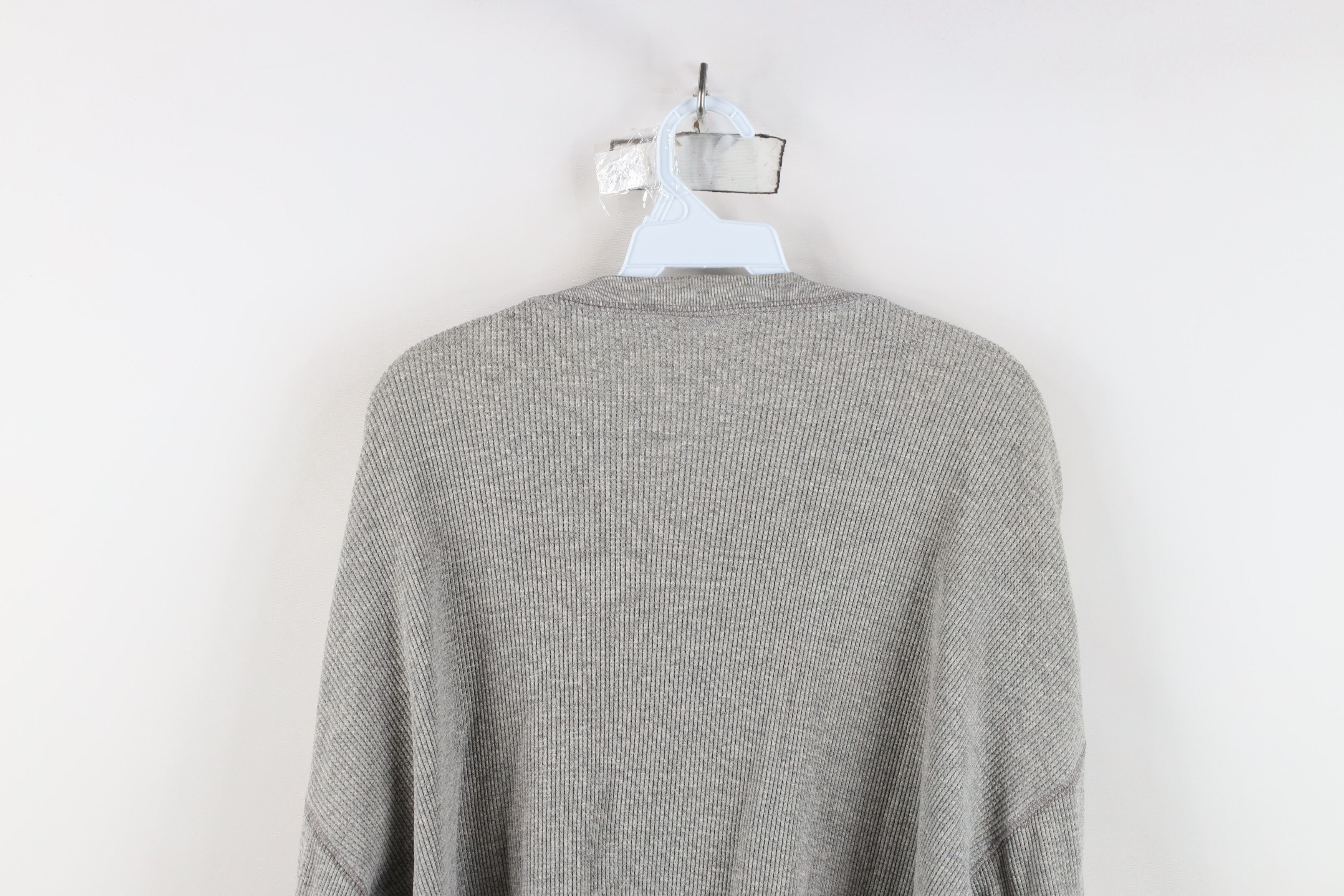 Vintage Vintage 90s Camel Cigarettes Waffle Knit Henley T-Shirt Size US L / EU 52-54 / 3 - 9 Thumbnail