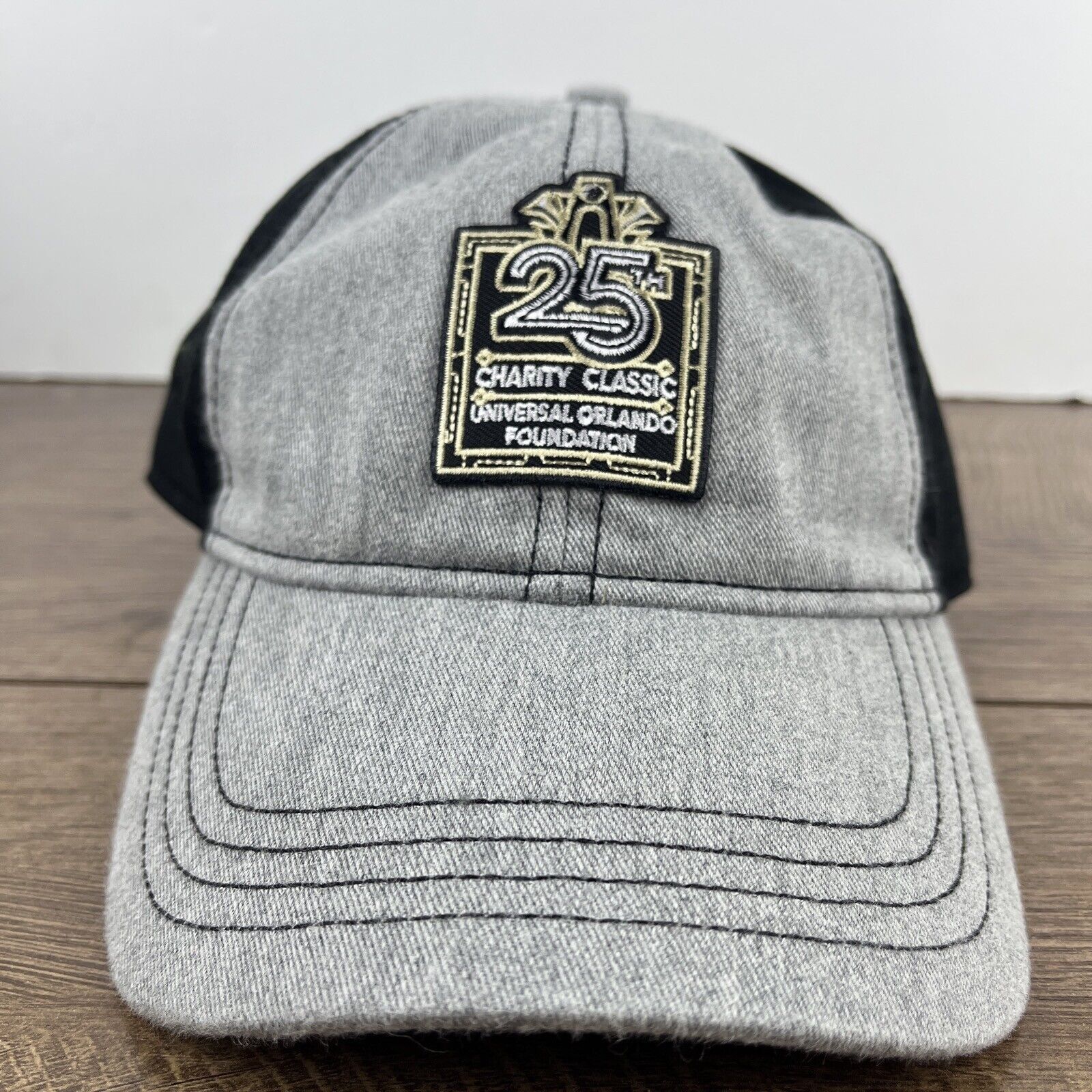 Other Universal Orlando Hat 25th Charity Classic Gray Hat Adjustab Size ONE SIZE - 2 Thumbnail