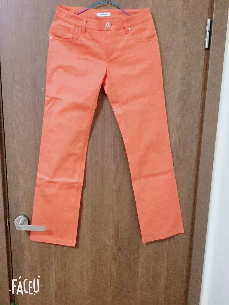 Versace Versace Straight-leg pants Size US 26 / EU 42 - 1 Thumbnail