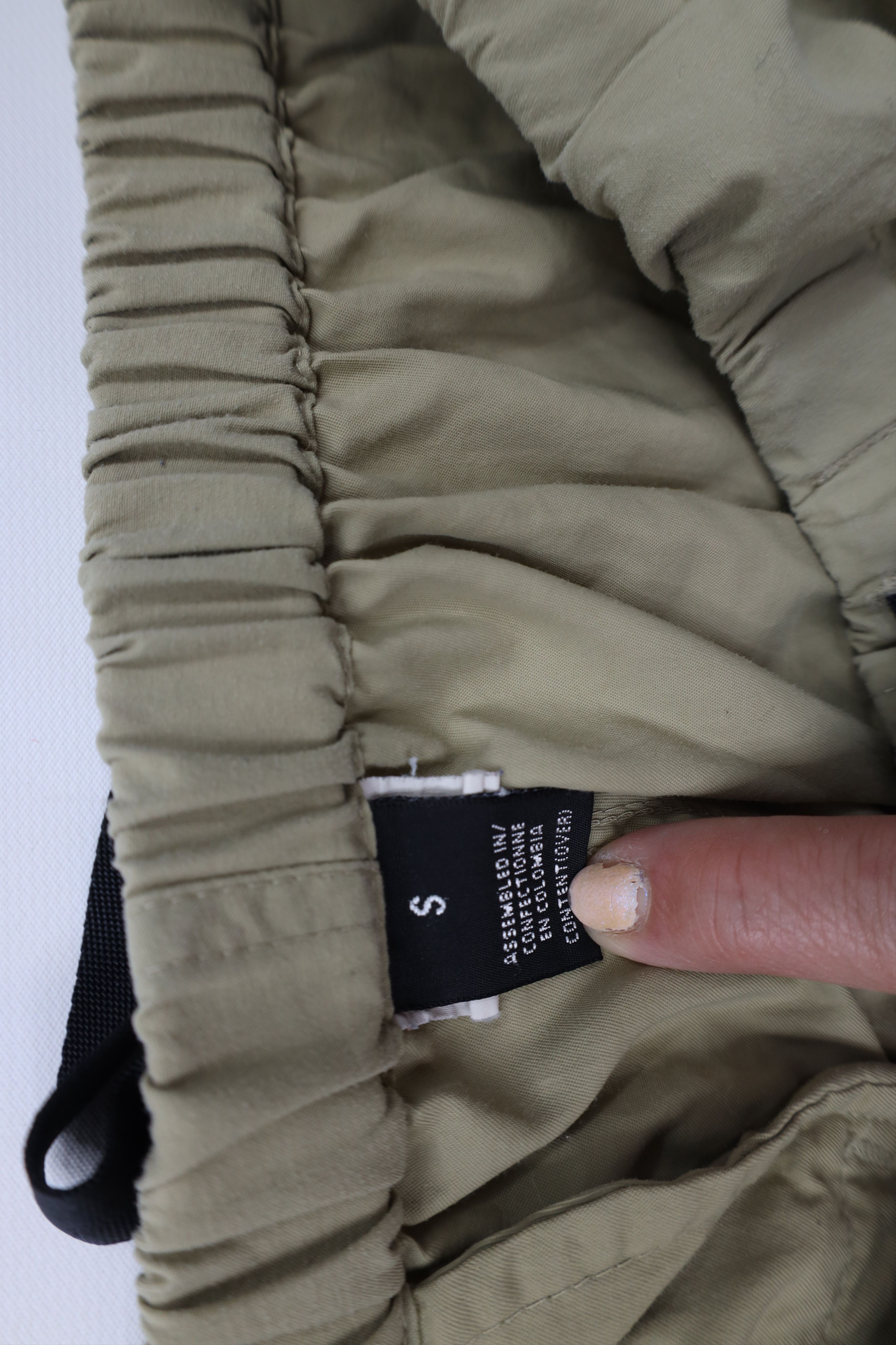 Patagonia Vintage 90s Patagonia Spell Out Belted Cargo Pants Beige Size US 30 / EU 46 - 9 Thumbnail