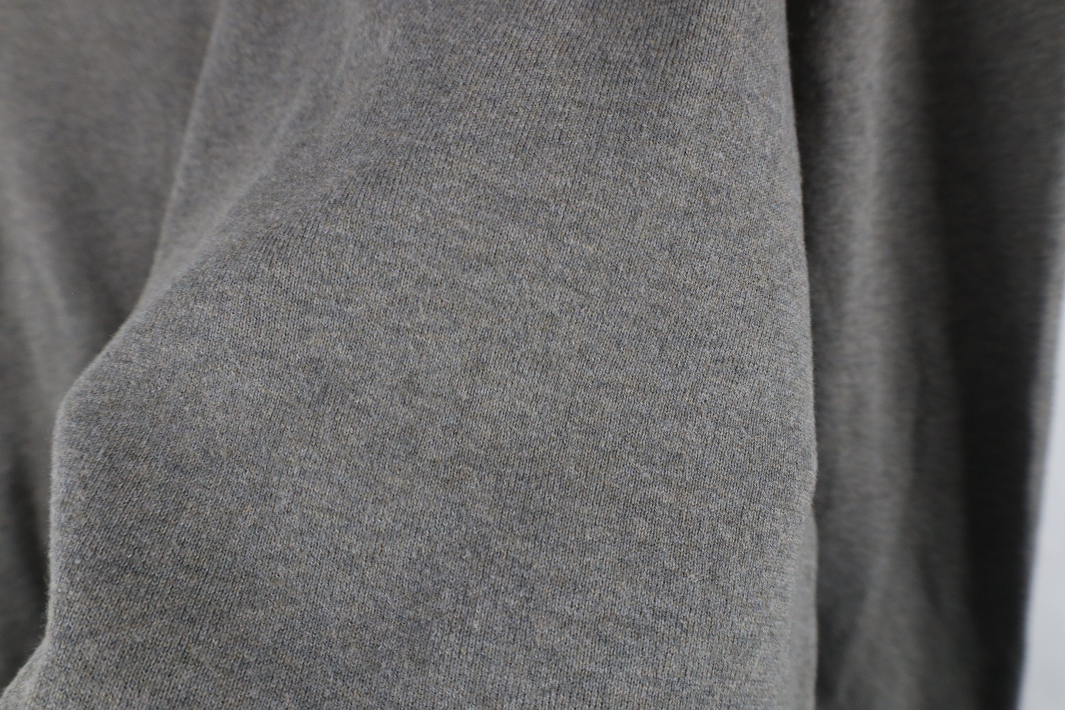Ralph Lauren × Vintage Vintage 90s Ralph Lauren Knit V-Neck Sweater Heather Gray Size US XL / EU 56 / 4 - 7 Thumbnail