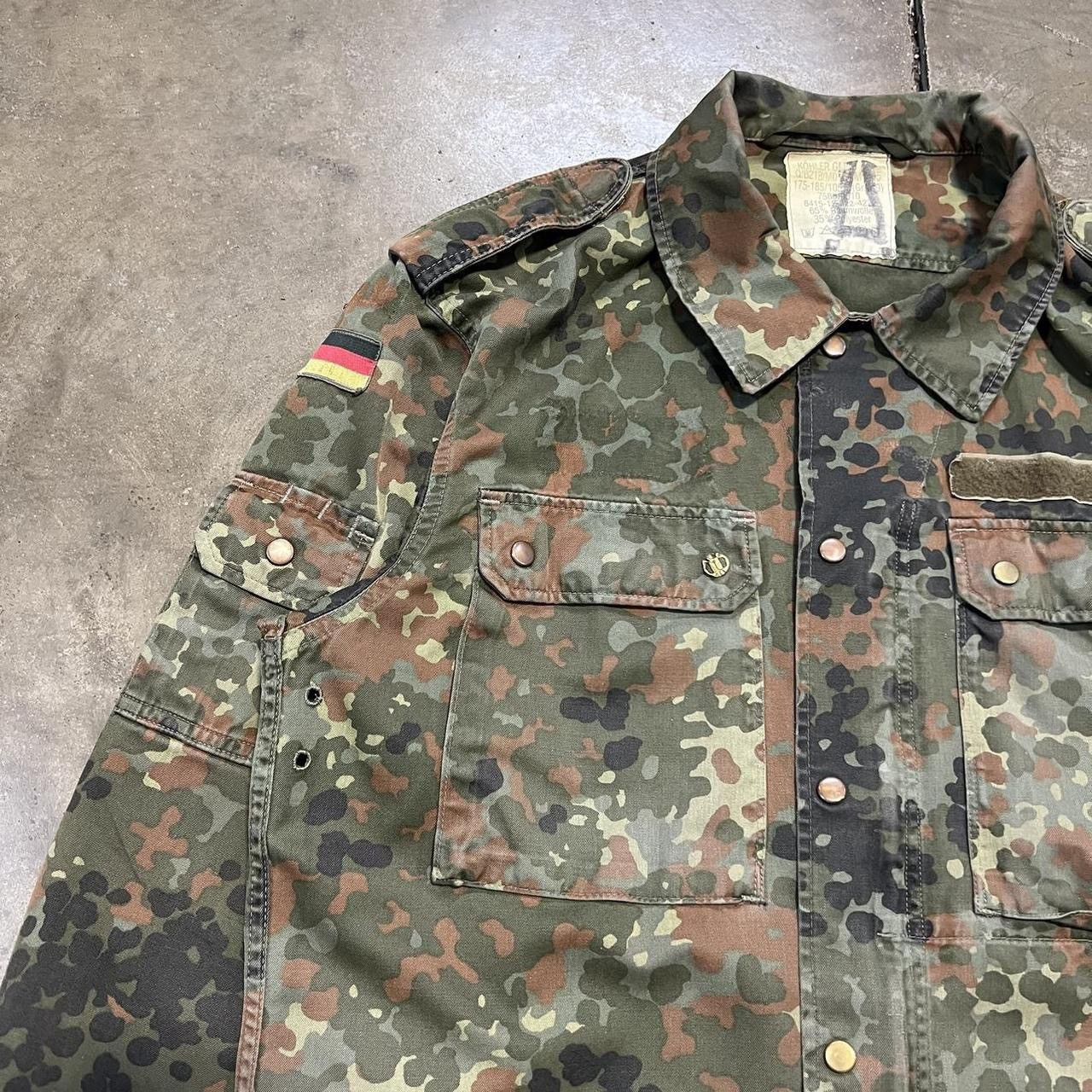 Vintage Vintage German Military Camo Jacket Flektarn Bundeswehr 90s Size US M / EU 48-50 / 2 - 3 Thumbnail