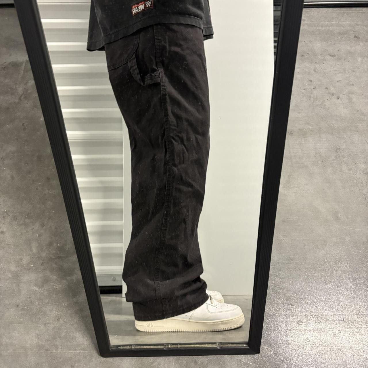 Dickies Crazy Vintage Y2K/2000s Baggy Dickies Black Carpenter Jeans! Size US 38 / EU 54 - 2 Thumbnail