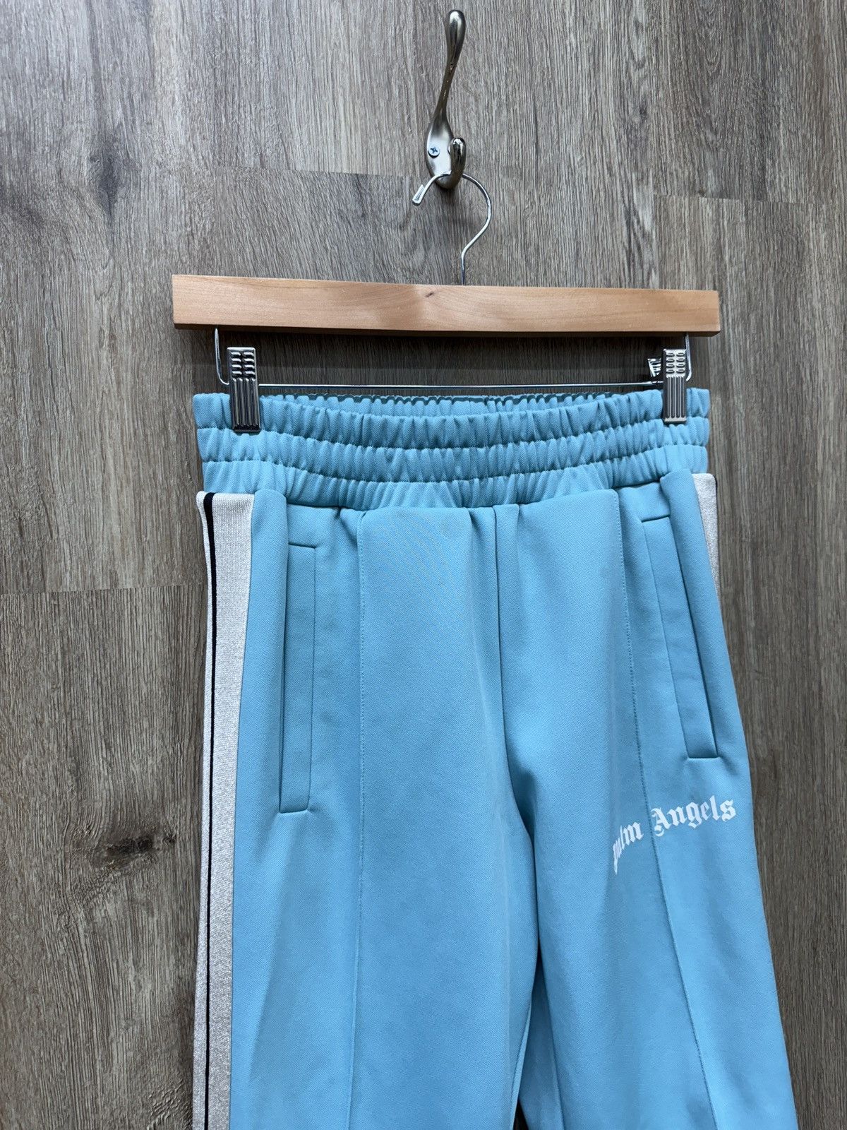 Palm Angels Palm Angels Baby Blue Sweatpants Size US 30 / EU 46 - 3 Thumbnail