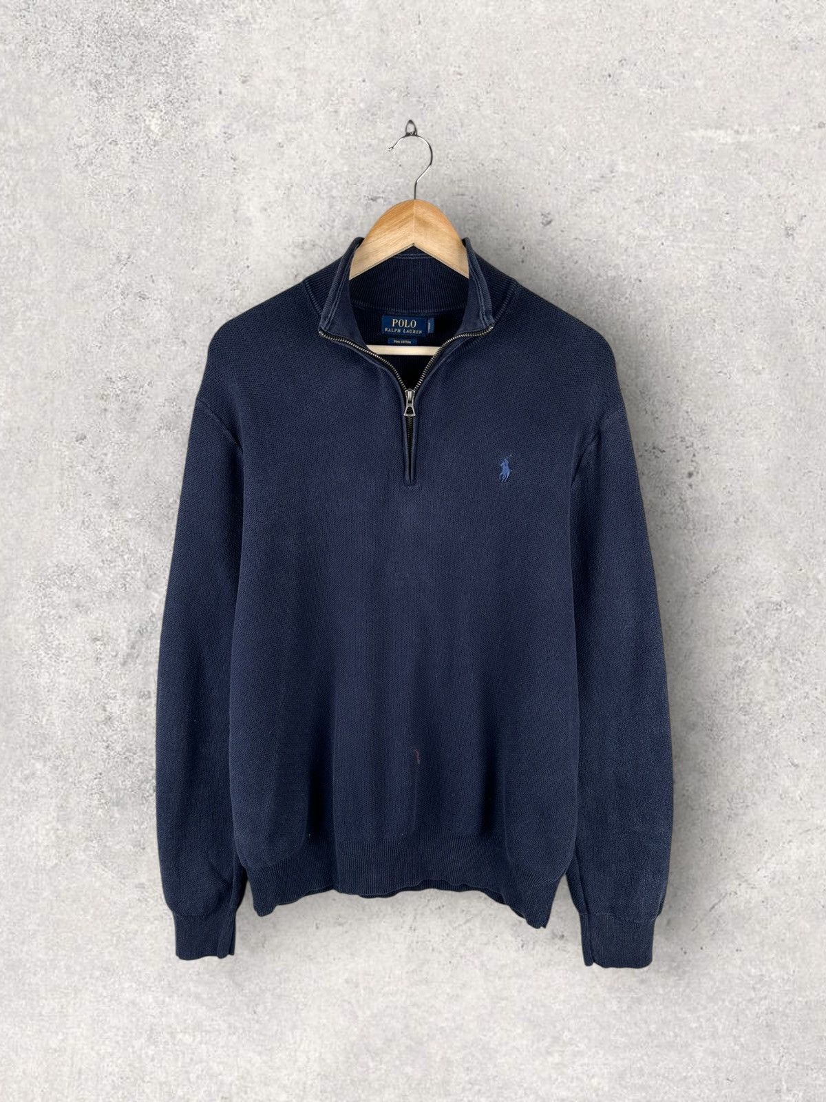 Polo Ralph Lauren Polo Ralph Lauren Hafl Zip Sweater Size US L / EU 52-54 / 3 - 1 Thumbnail