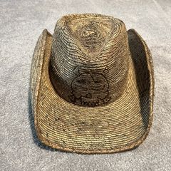 Vintage Dorfman Pacific Vintage Straw Cowboy Hat Size L/XL