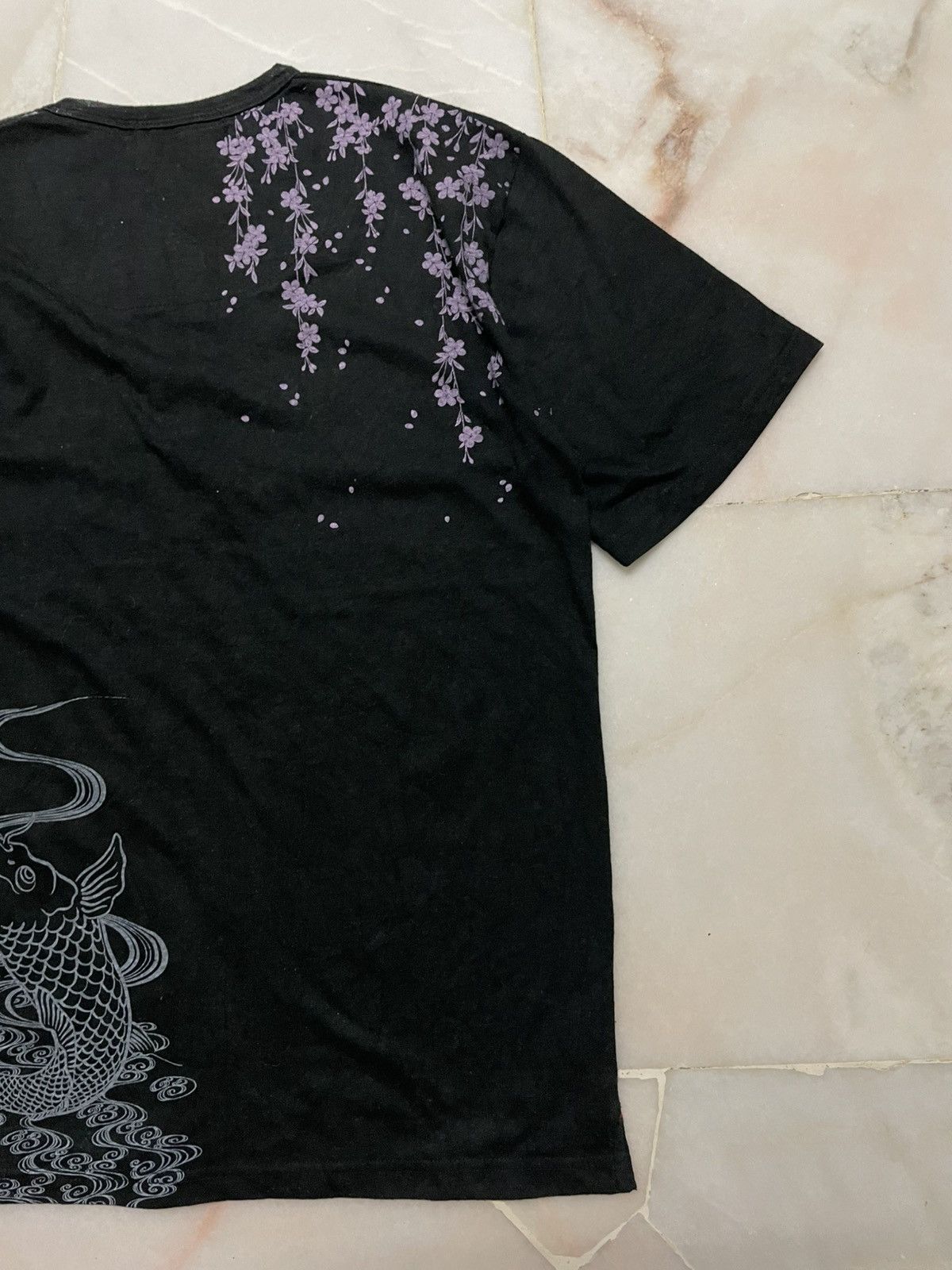 Seditionaries Rare Super Koi Karakuri Style Sakura Embroidery Tshirt Size US M / EU 48-50 / 2 - 13 Thumbnail
