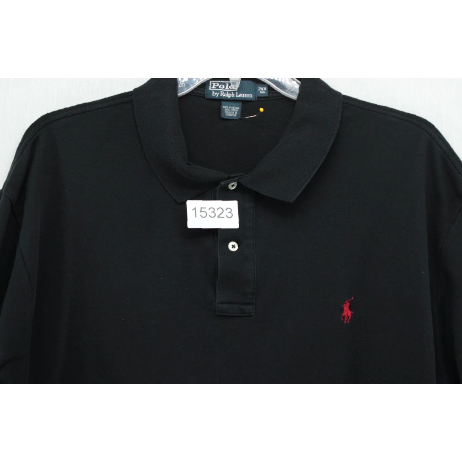 Ralph Lauren VINTAGE Polo Ralph Lauren Polo Shirt Big 2XB Black Red Pony Men’s Polo Shirt Casual Office Preppy Logo 54 Chest Mens Size US XXL / EU 58 / 5 - 5 Thumbnail