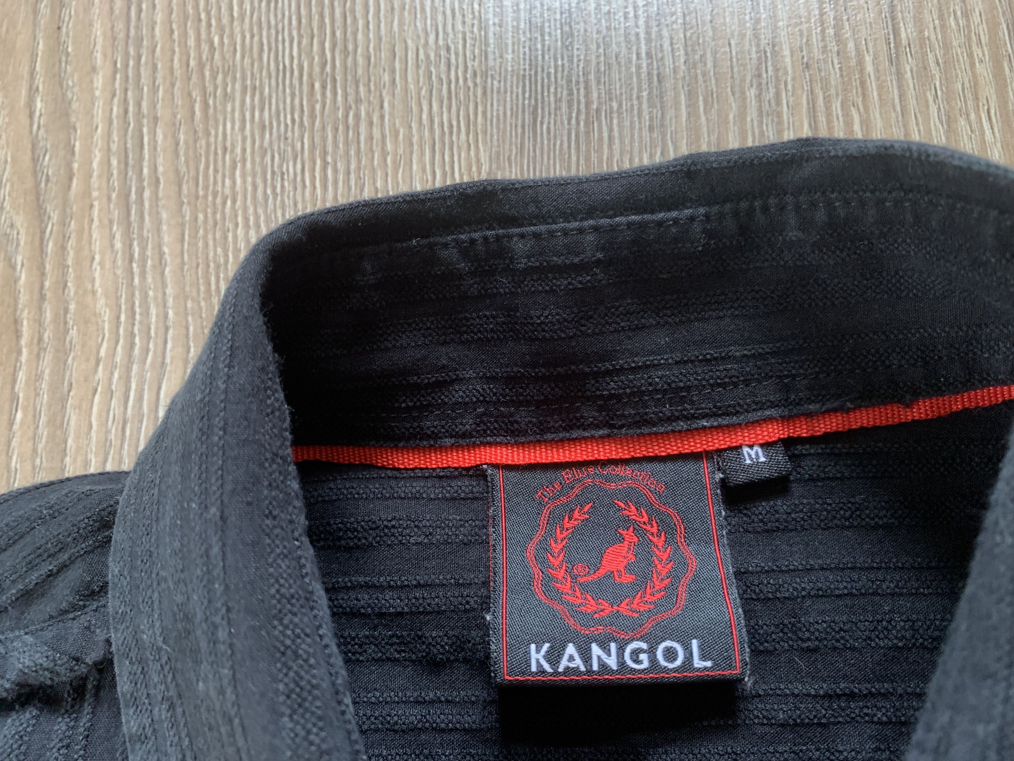 Kangol × Vintage Kangol Black Long Sleeve Button Up Shirt Size US M / EU 48-50 / 2 - 6 Thumbnail