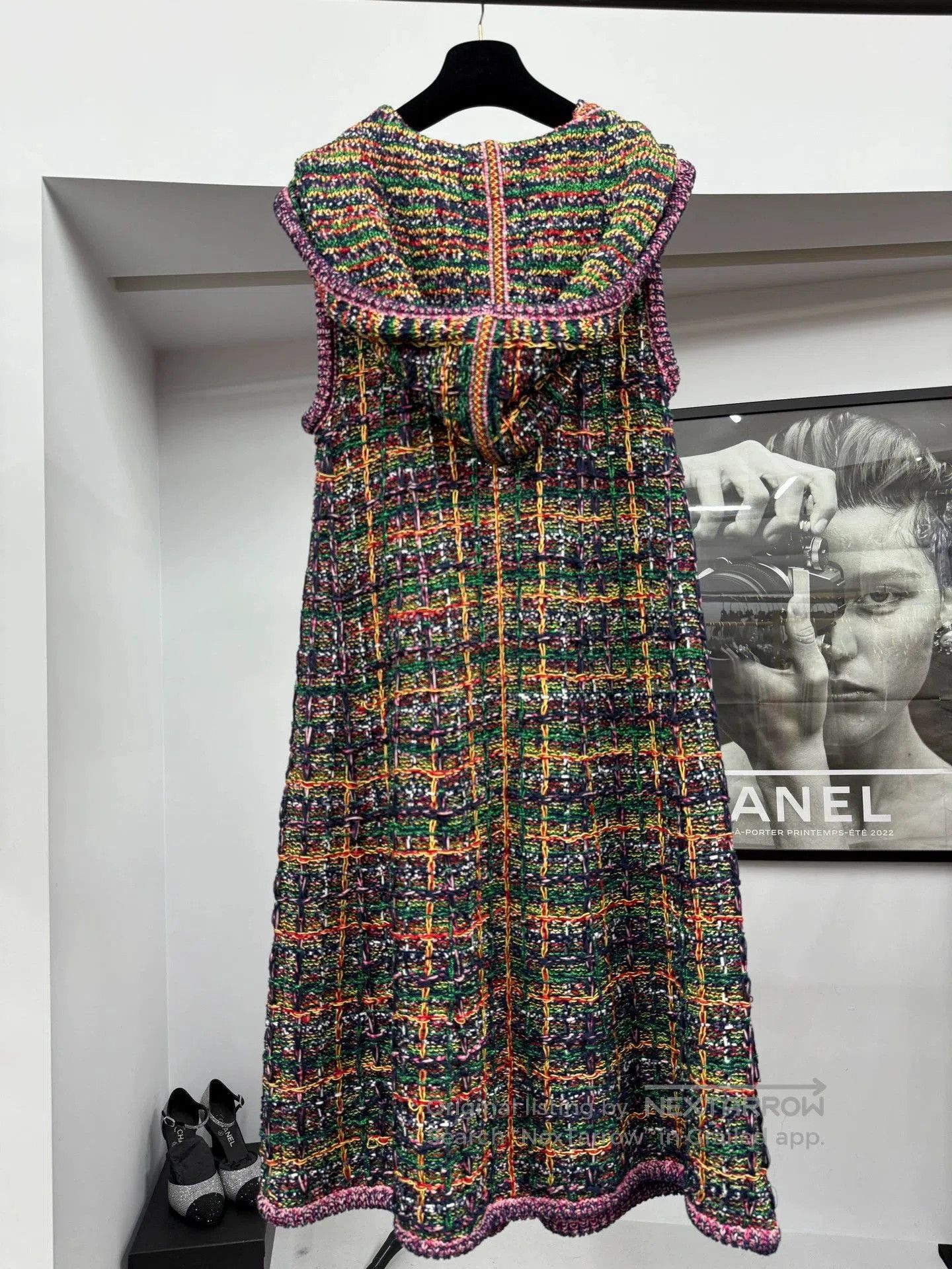 Chanel Chanel Multi Knit Hooded Vest Coat. Size US M / EU 48-50 / 2 - 3 Thumbnail