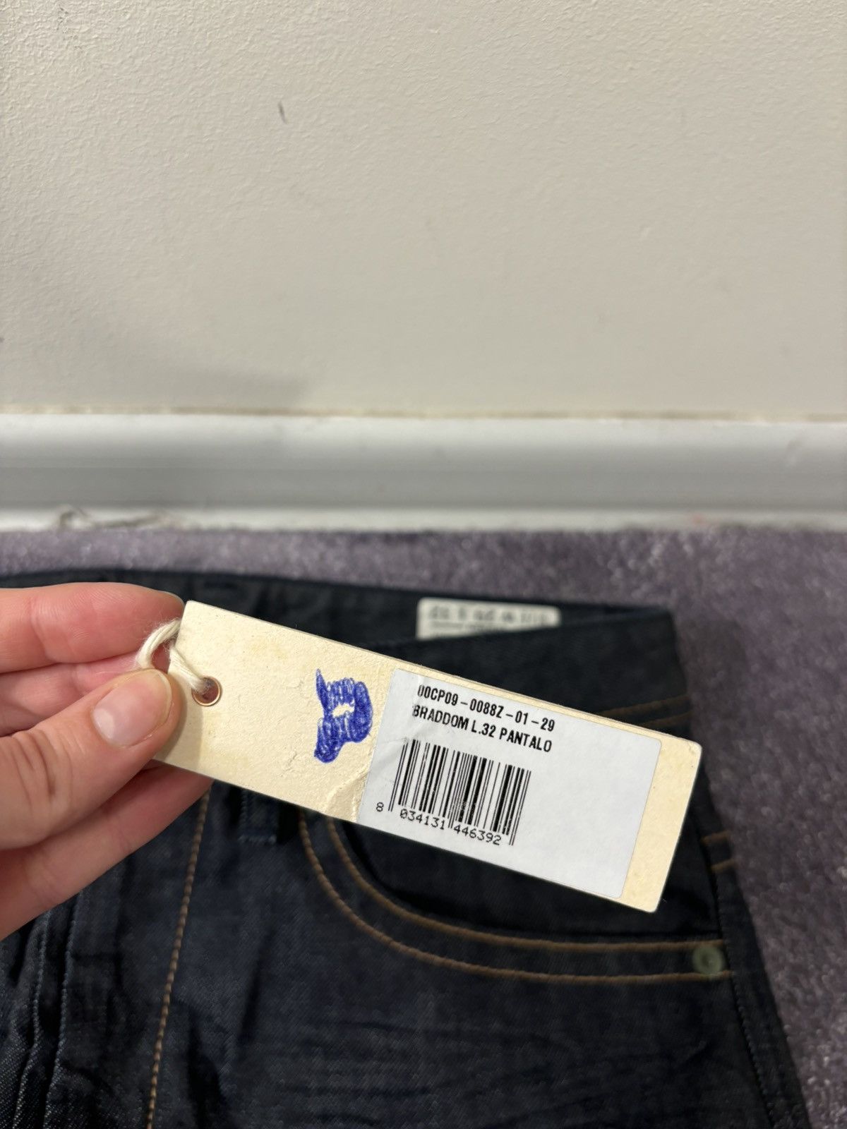Diesel Diesel Braddom NWT Regular Slim Avant Garde Denim Jeans Size US 29 - 8 Thumbnail