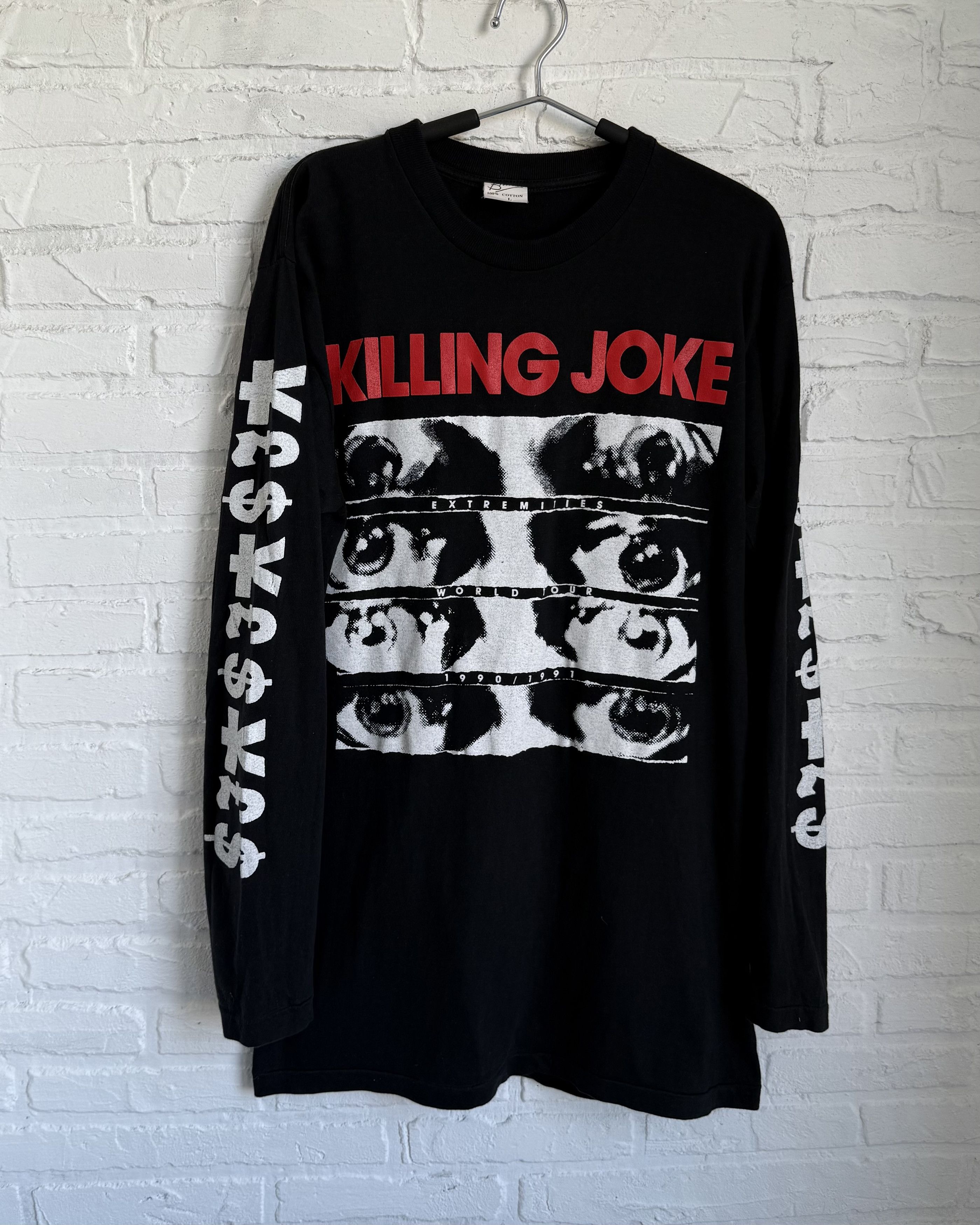 Band Tees RARE Vintage 90s Killing Joke Extremities T-shirt Size US L / EU 52-54 / 3 - 1 Thumbnail