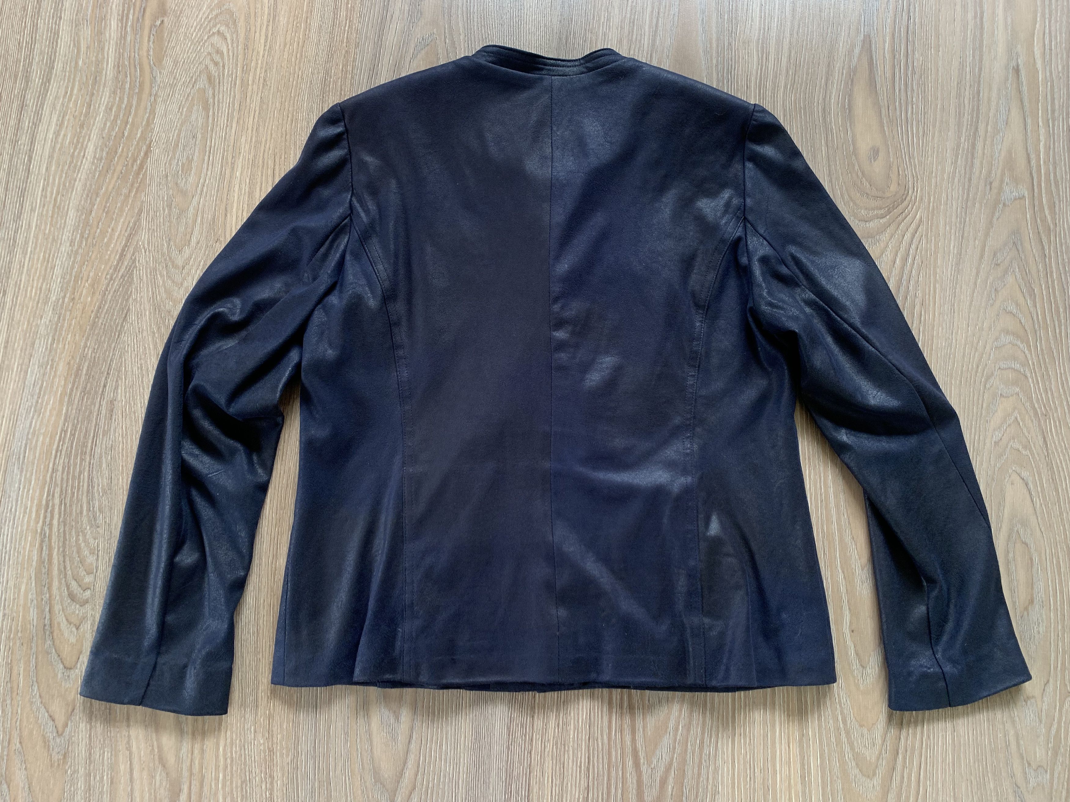 Other Armand Thiery Light Navy Blue Biker Jacket Size M / US 6-8 / IT 42-44 - 3 Thumbnail
