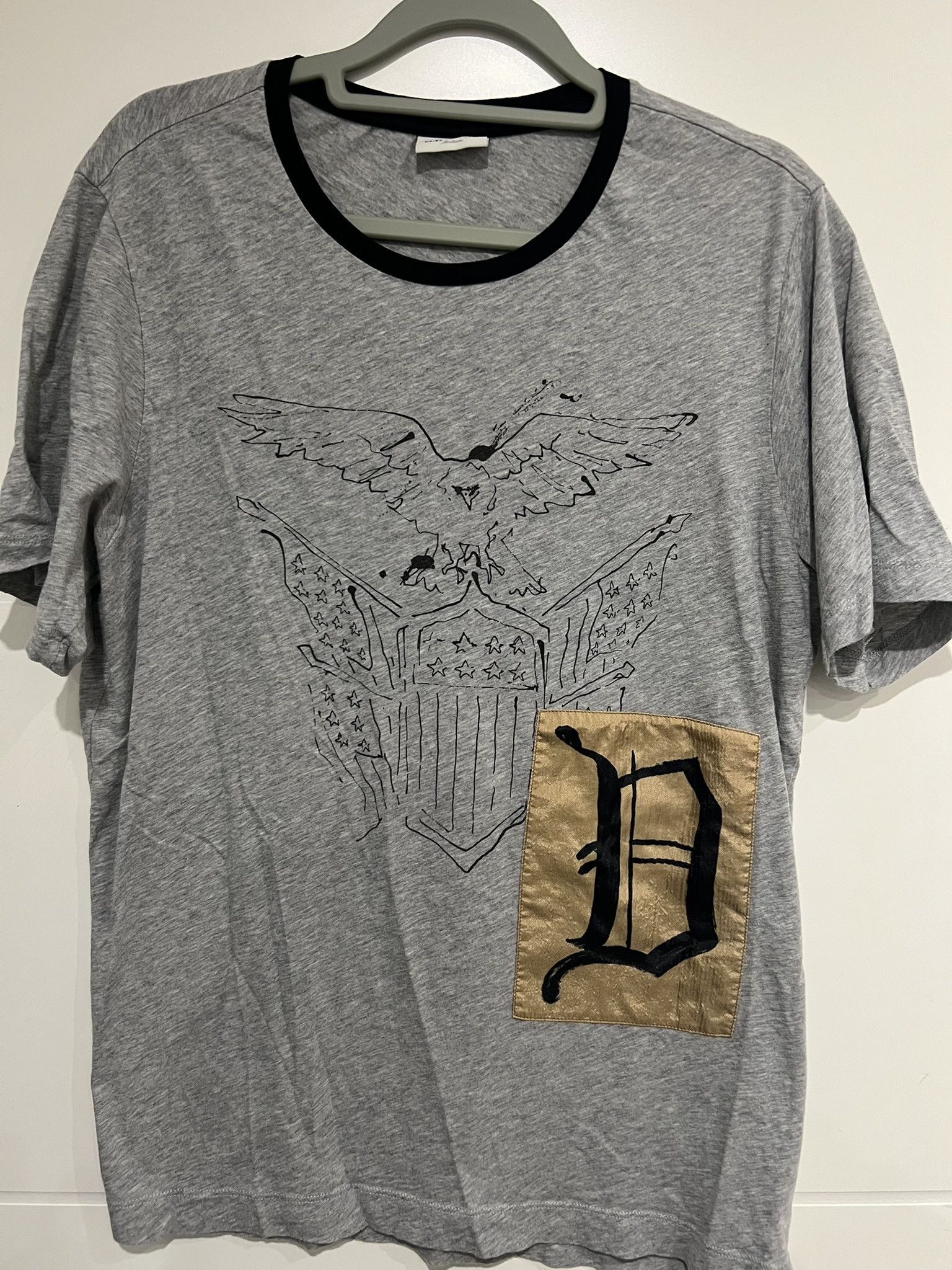 Dries Van Noten AW04 Eagle T-Shirt Size US M / EU 48-50 / 2 - 1 Thumbnail